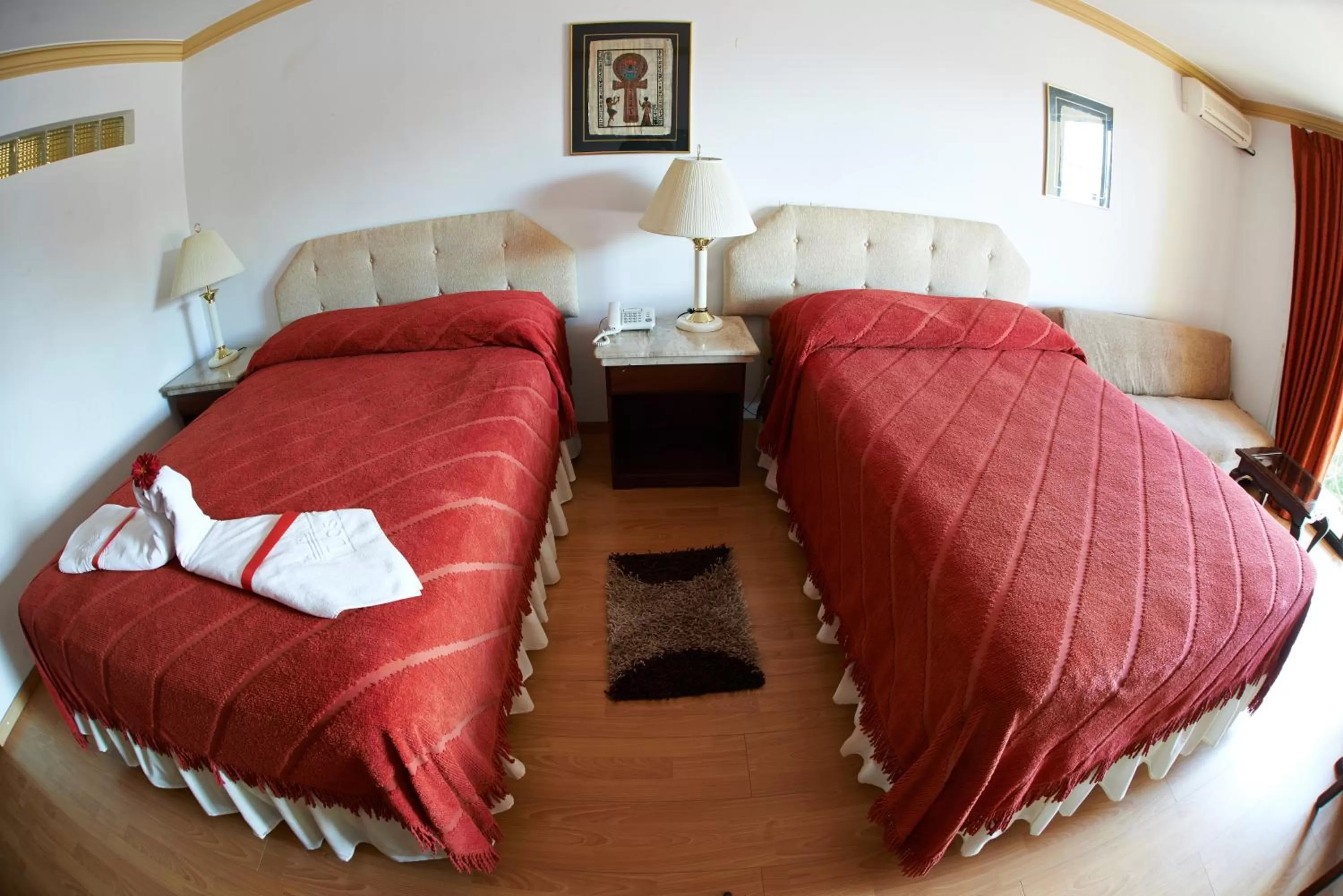 Bed in Hotel Los Ceibos