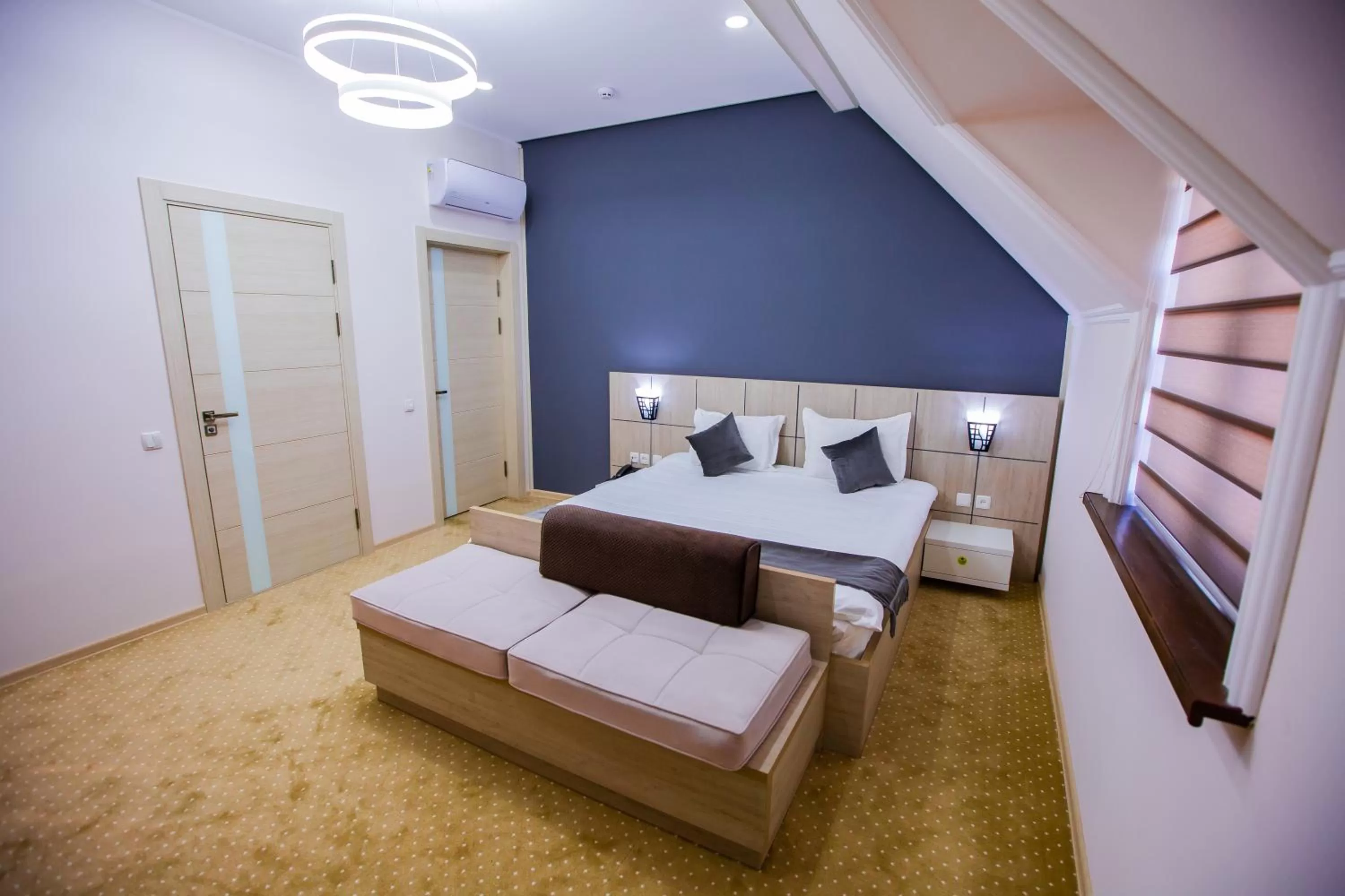 Bed in Art Regency Premium Hotel, Free Airport Shuttle Service