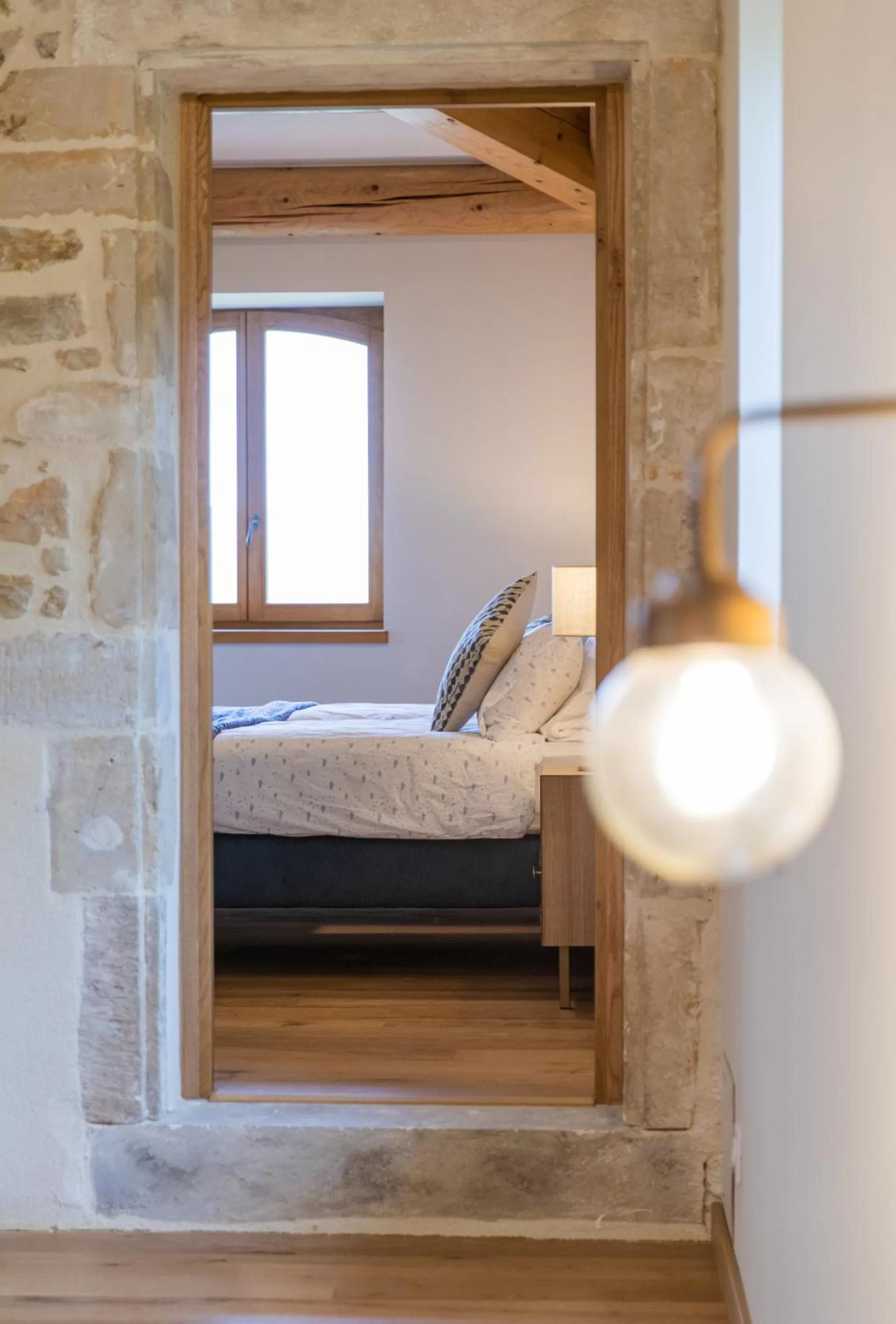 Bedroom, Bed in Les Yourtes de Provence