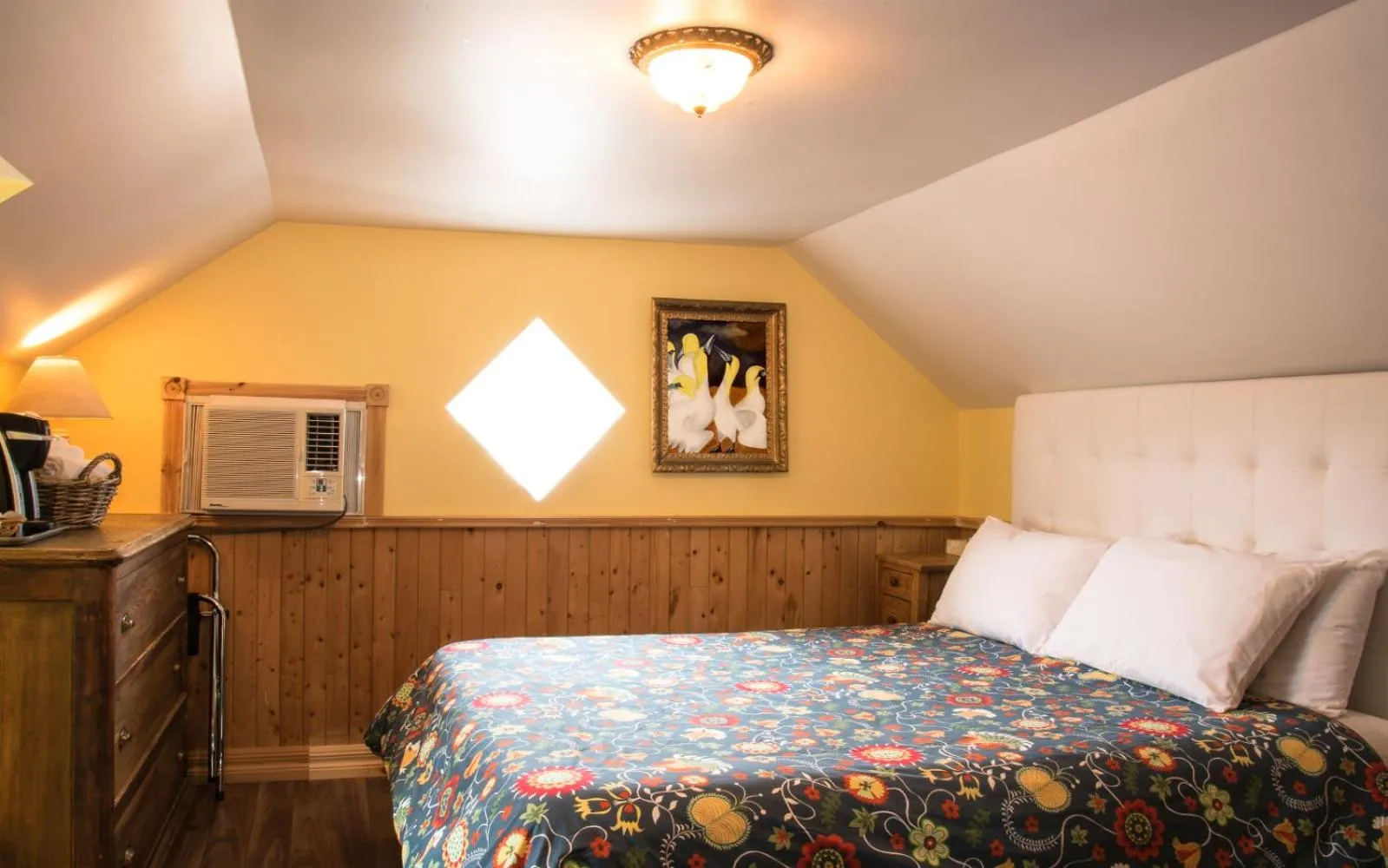 Bed in La Galouine Auberge