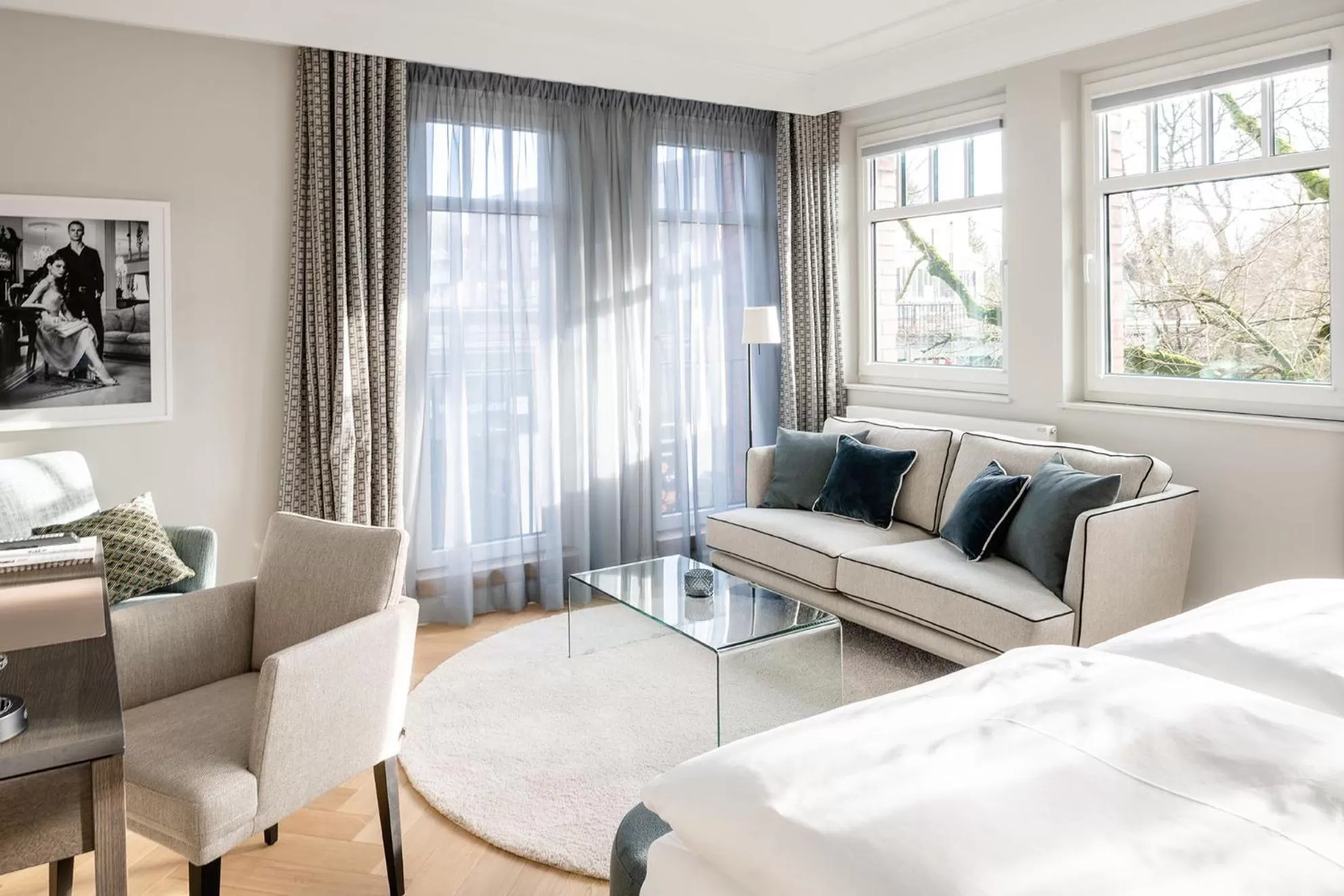 Bed in Clounys Hotel