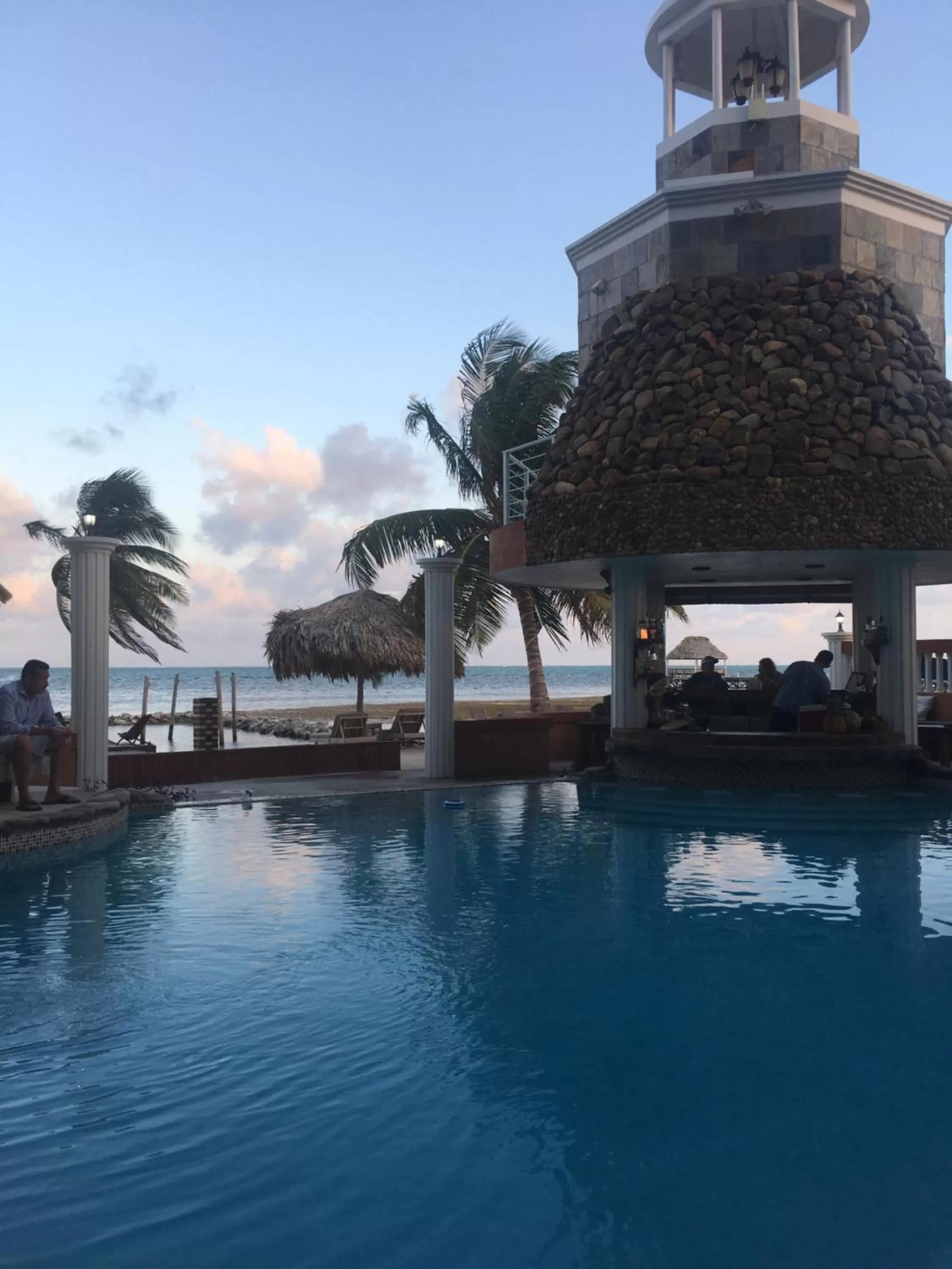 Lounge or bar, Swimming Pool in Lighthouse Beach Villas