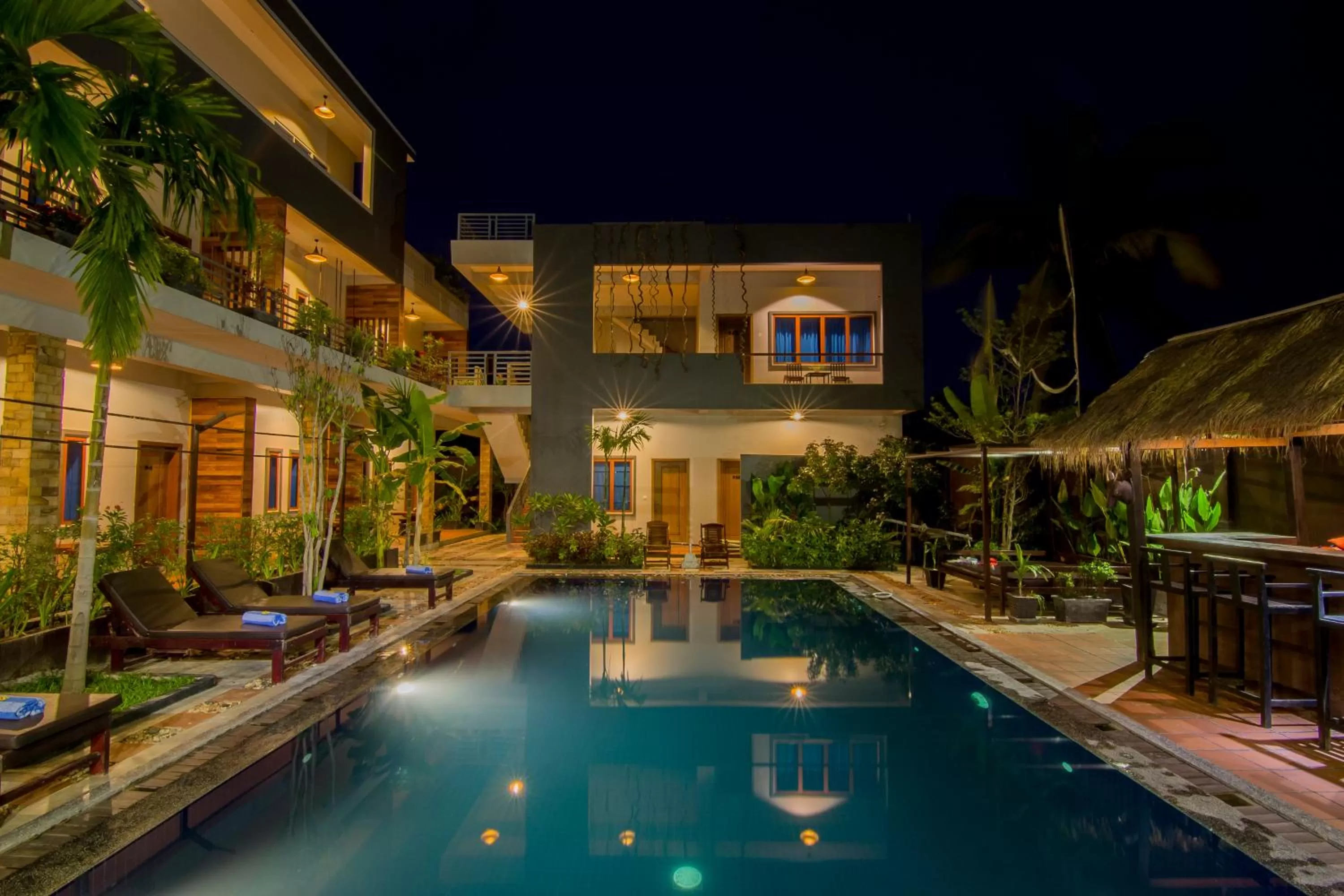 Garden, Property Building in Indra Porak Residence Hotel