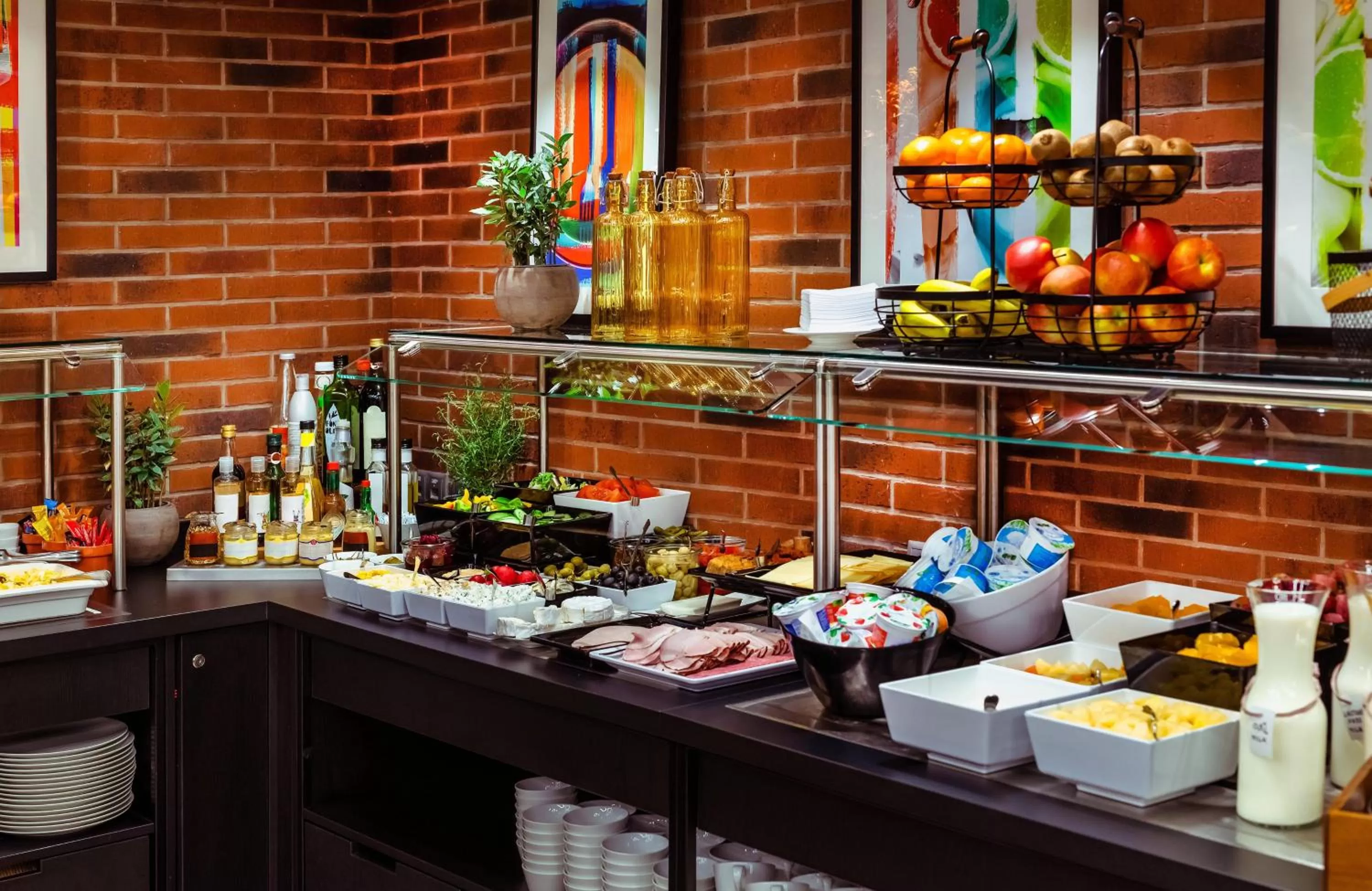 Buffet breakfast in Leonardo Boutique Hotel Krakow Old Town