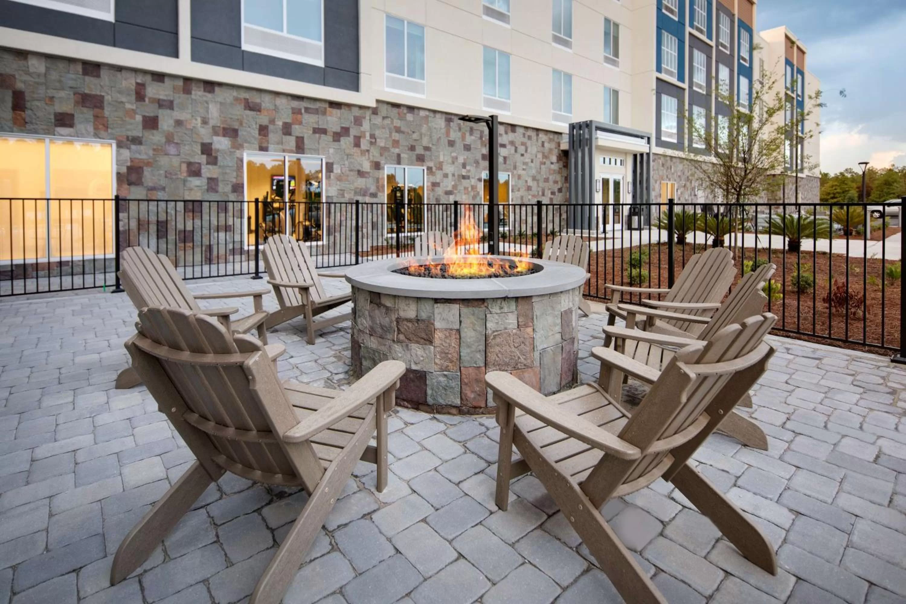 Patio in Hilton Garden Inn Panama City Airport, Fl