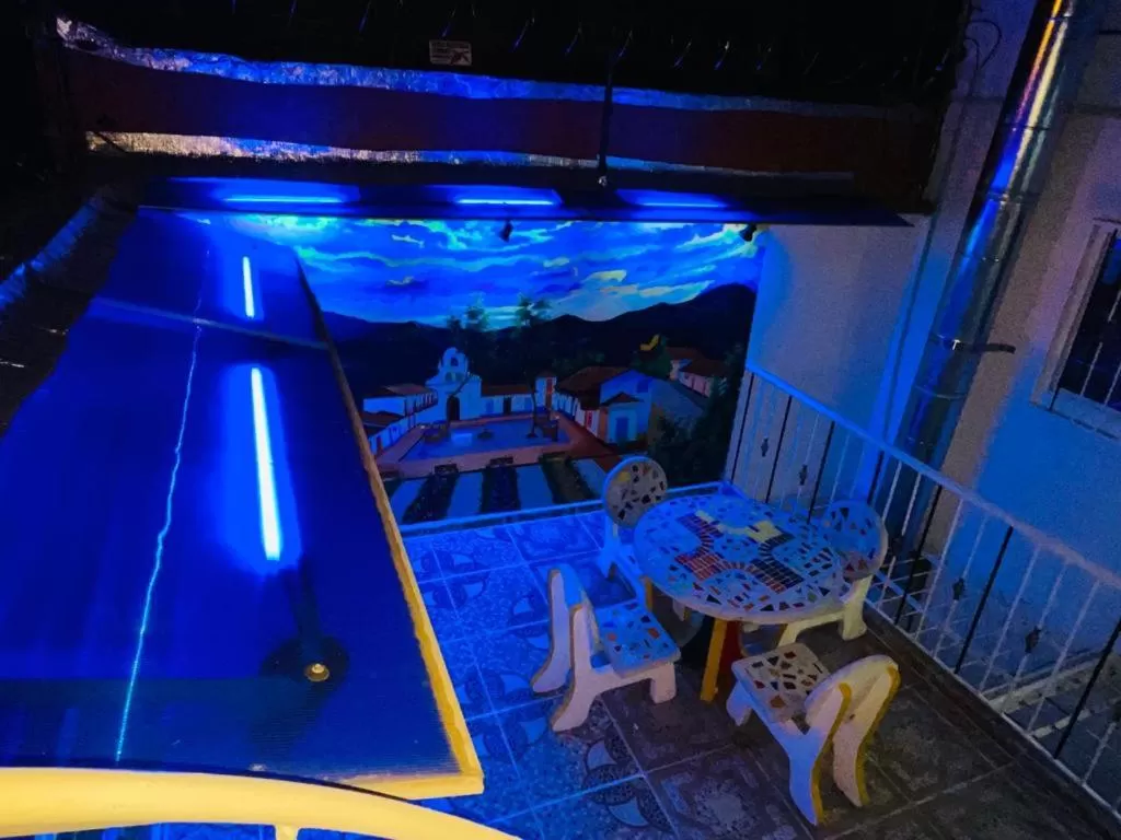 Balcony/Terrace, Pool View in Hotel Eterna Primavera