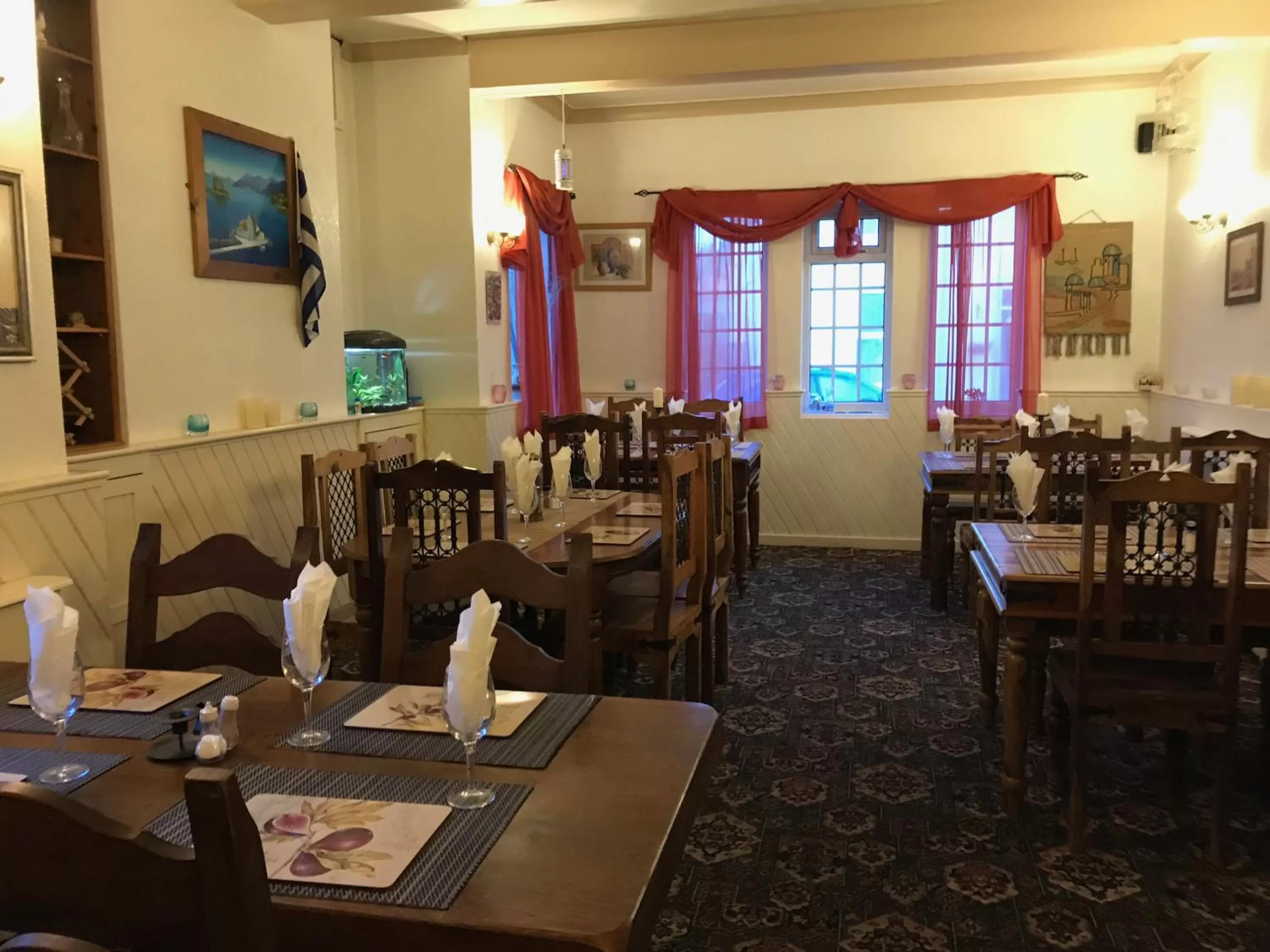Dining area in The Star Inn