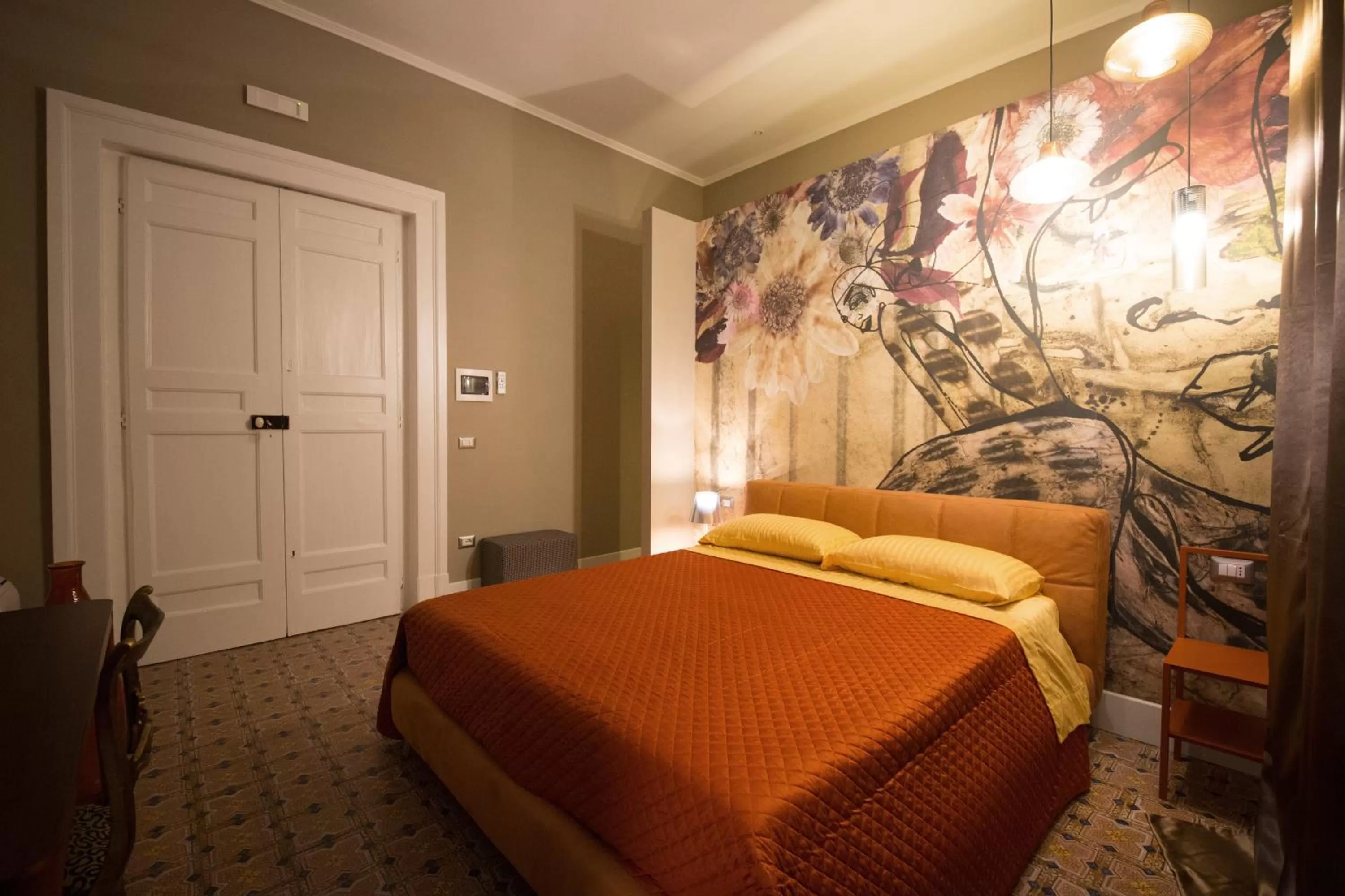 Bed in Palazzo Cannavina Suite & Private SPA
