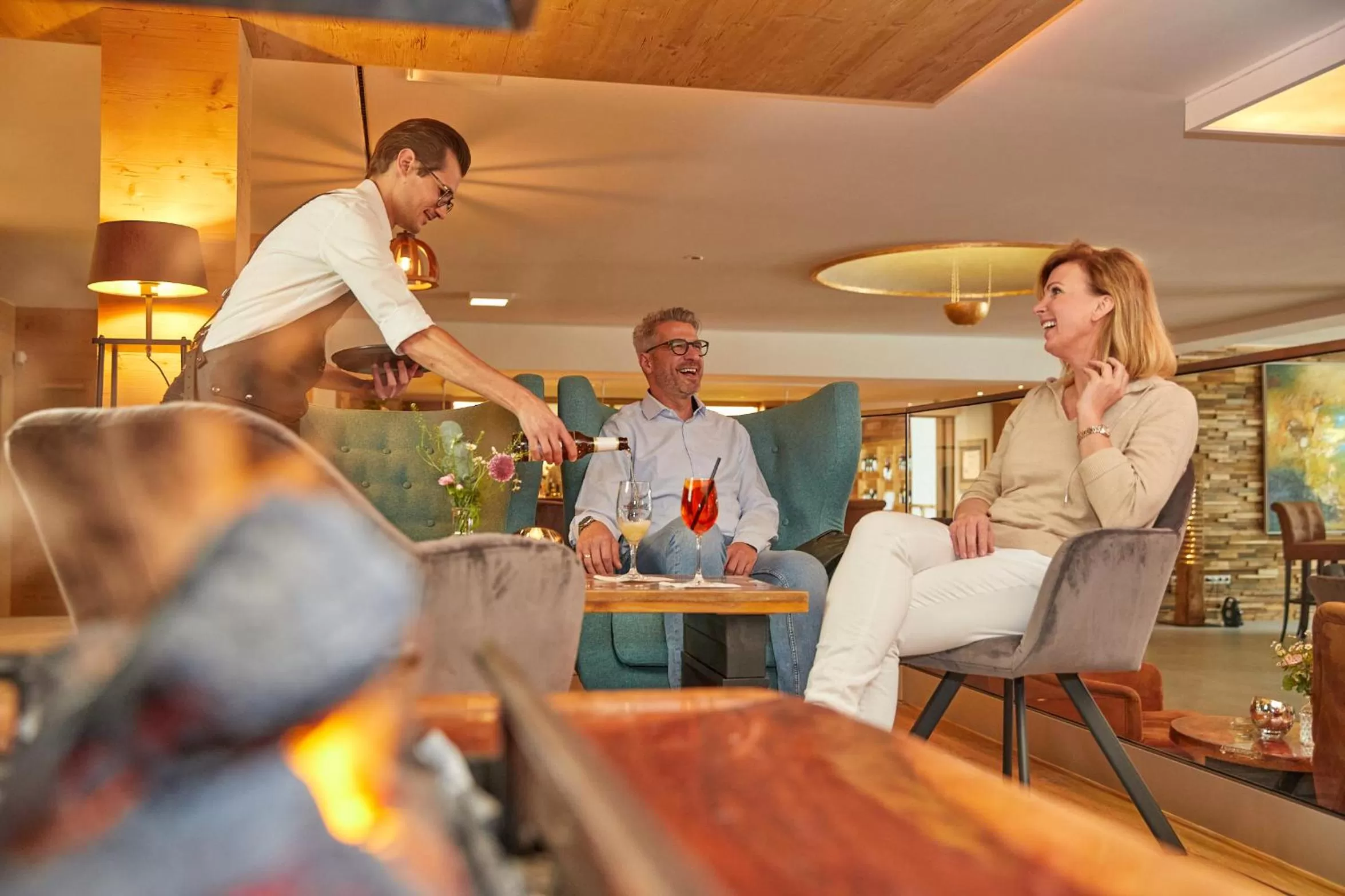 Lobby or reception in Parkhotel Bad Griesbach