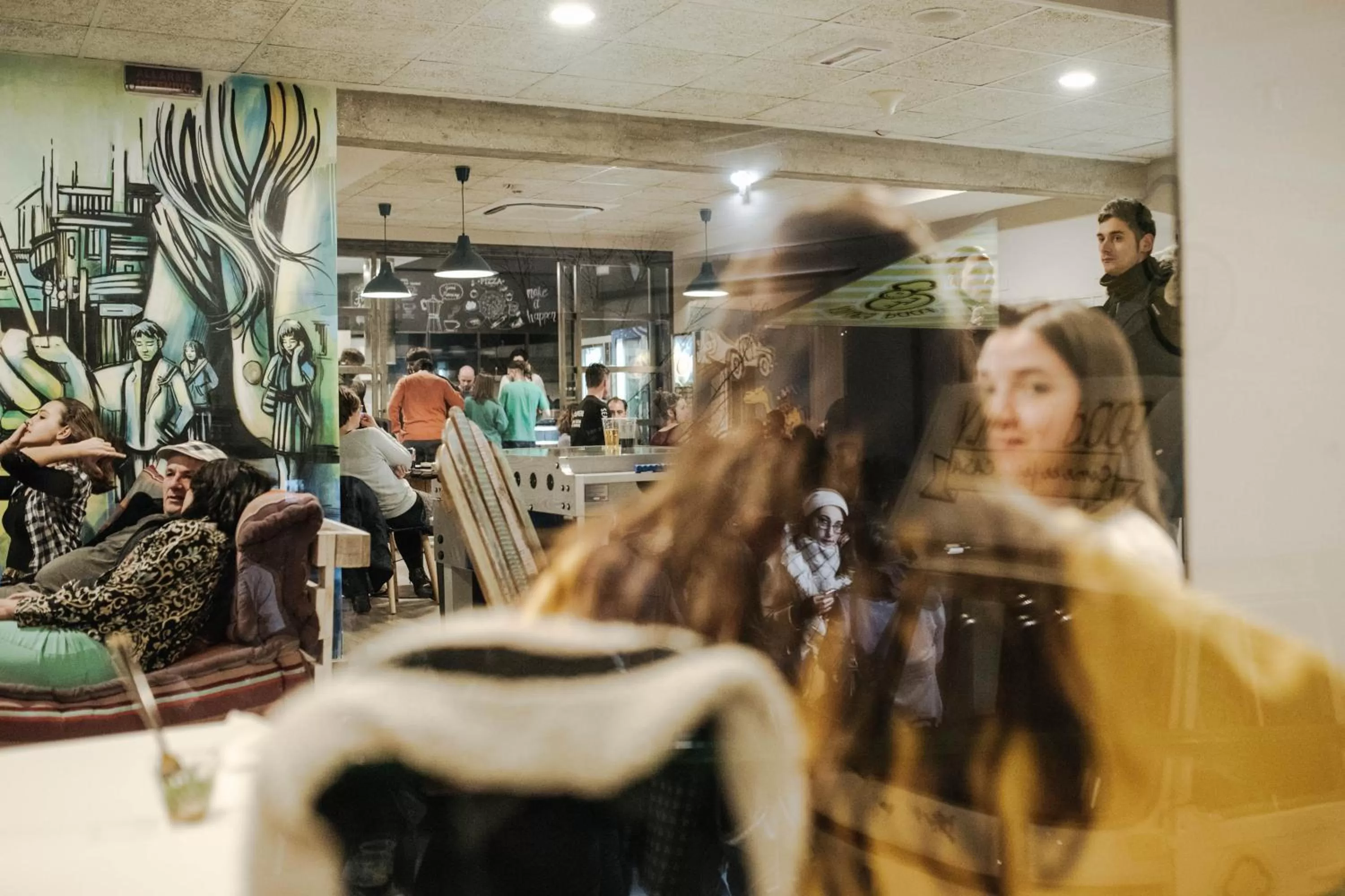 Communal lounge/ TV room in The RomeHello