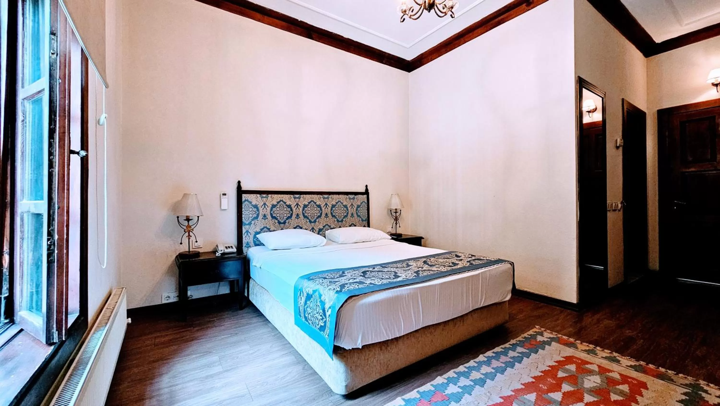 Bed in Otantik Hotel & Spa