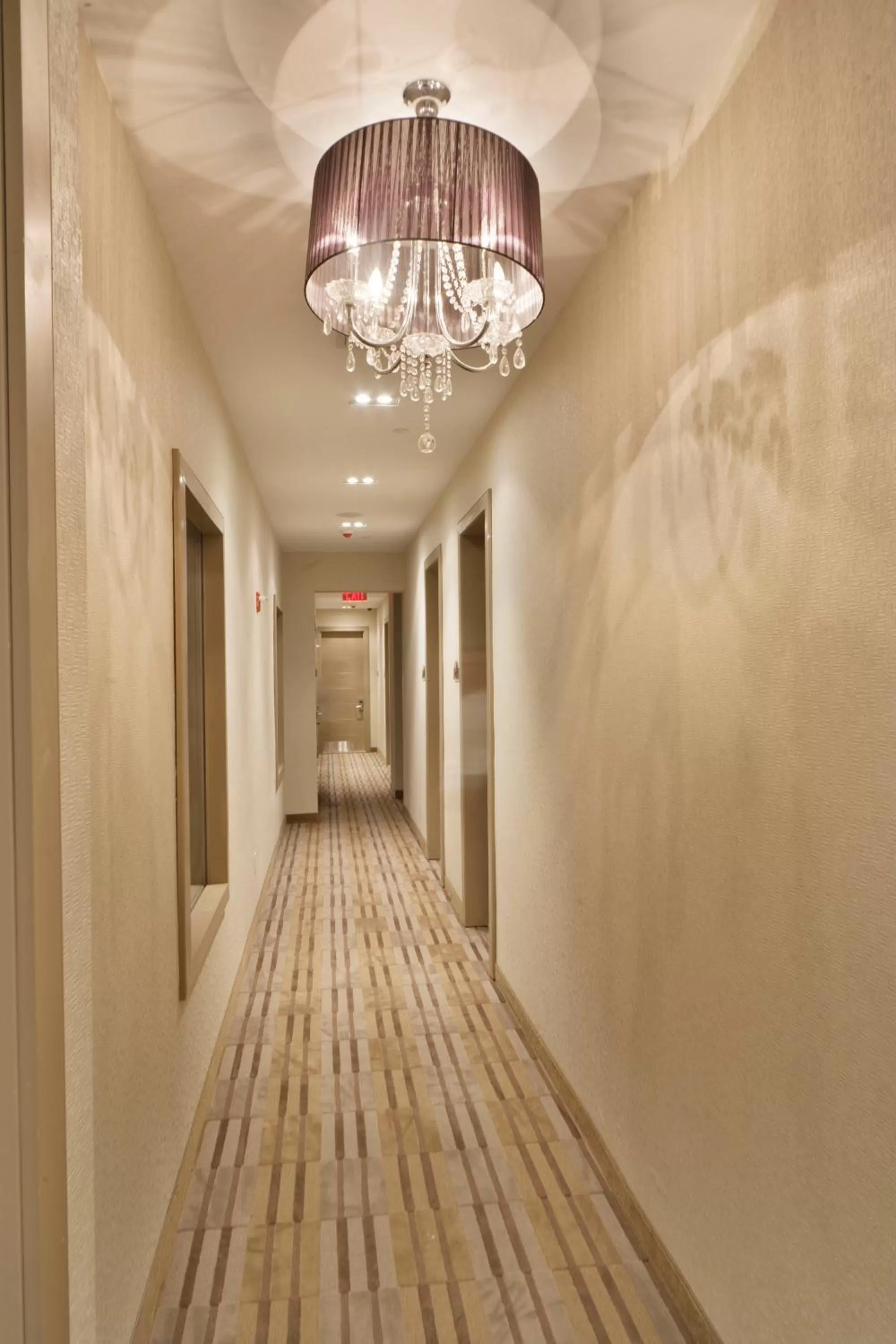 Decorative detail in Aura Hotel Brooklyn