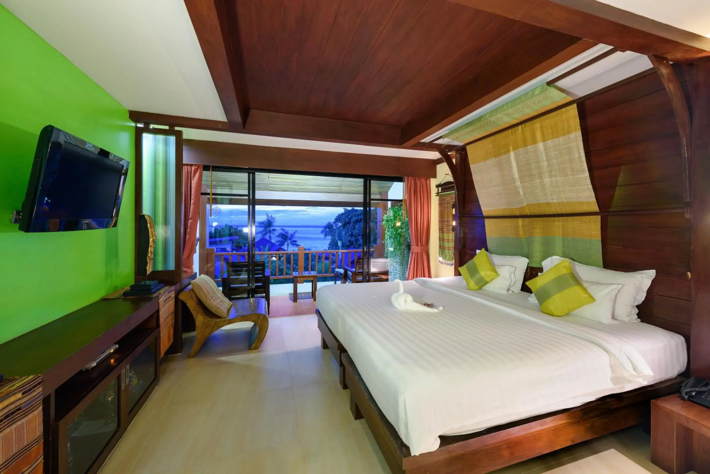 Deluxe Double or Twin Room with Sea View in Samui Jasmine Resort - SHA Plus Deluxe Double or Twin Room with Sea View in Samui Jasmine Resort - SHA Plus