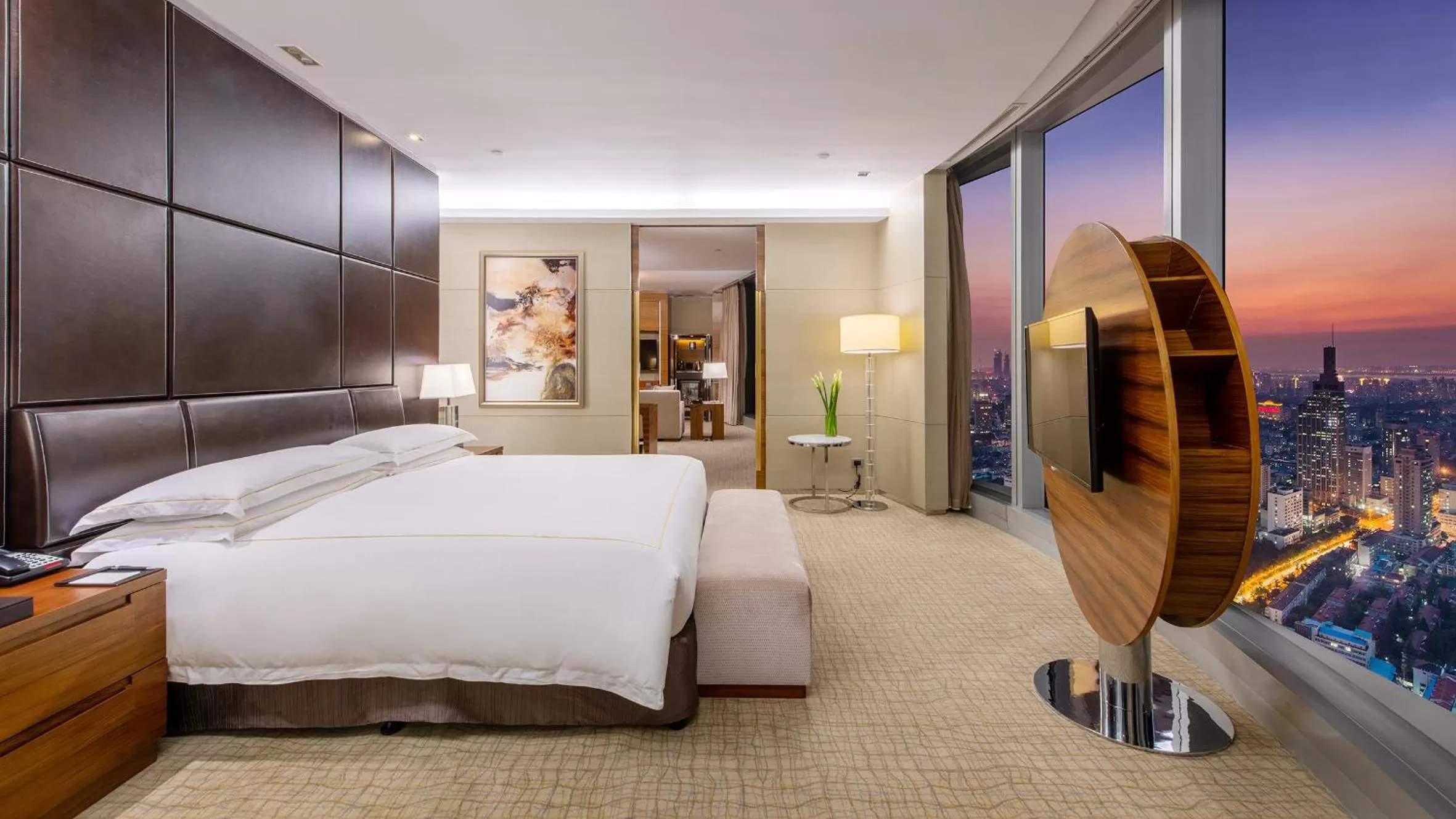 Photo of the whole room, Bed in InterContinental Nanjing by IHG
