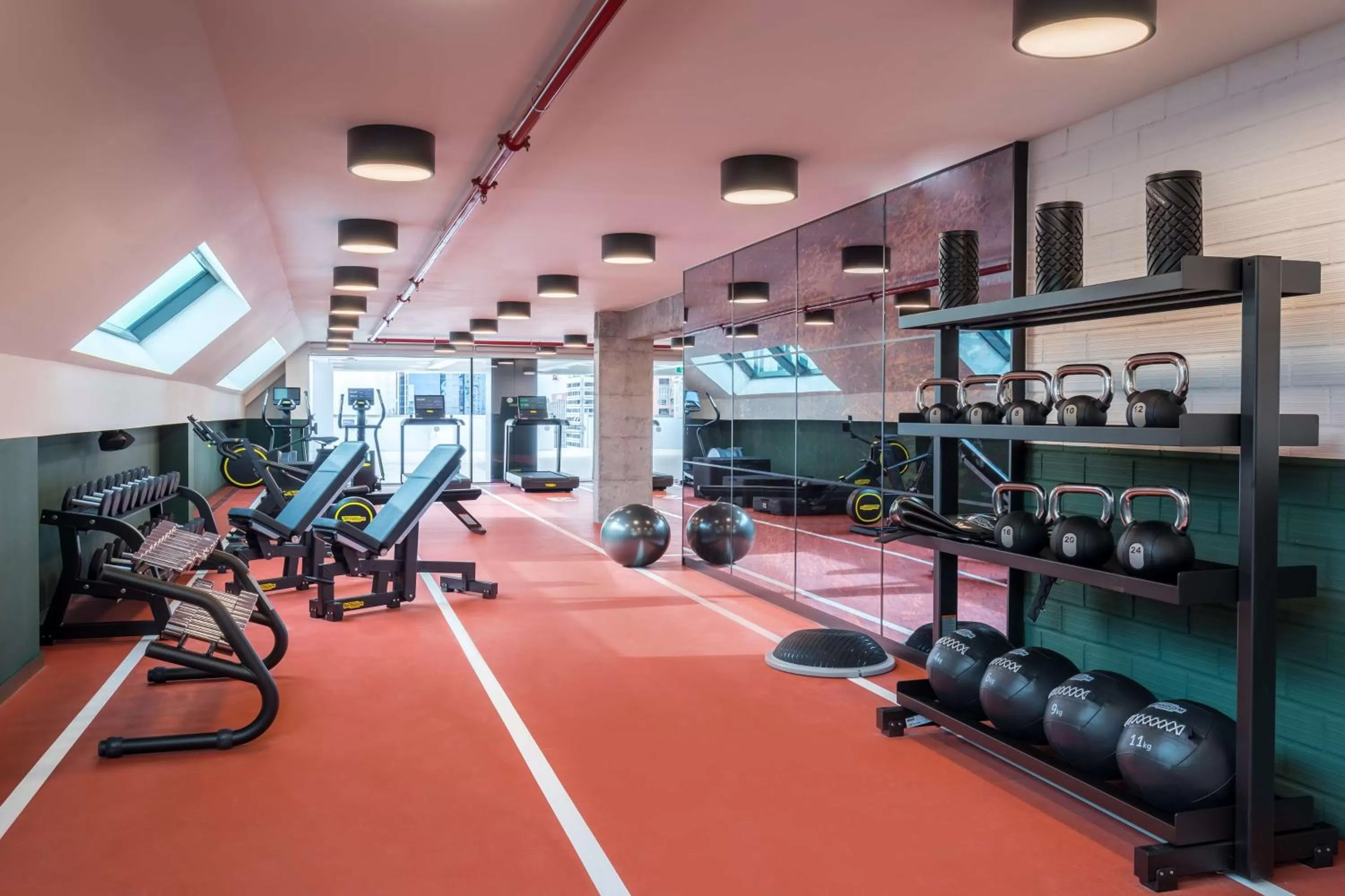 Fitness centre/facilities in Canopy by Hilton Madrid Castellana