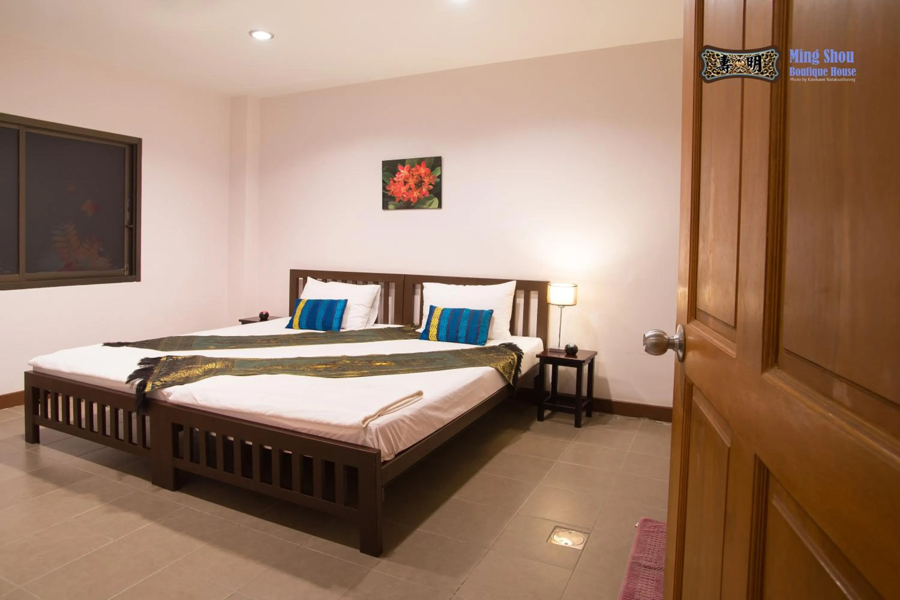 Bed in Ming Shou Boutique House