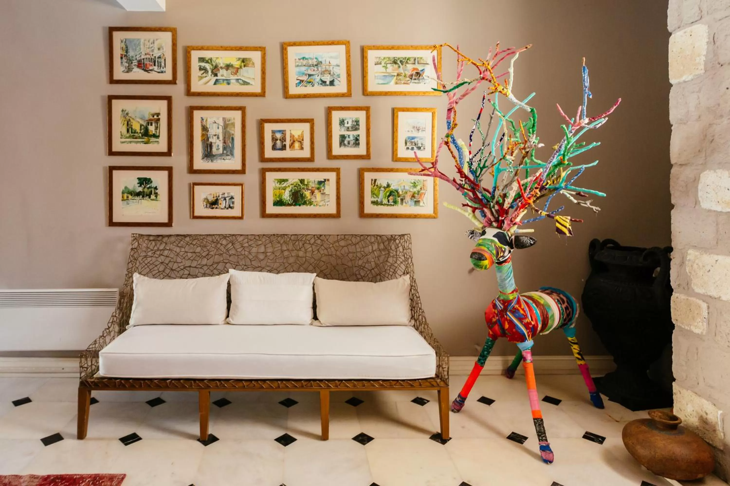 Lobby or reception in Beyevi Alaçatı