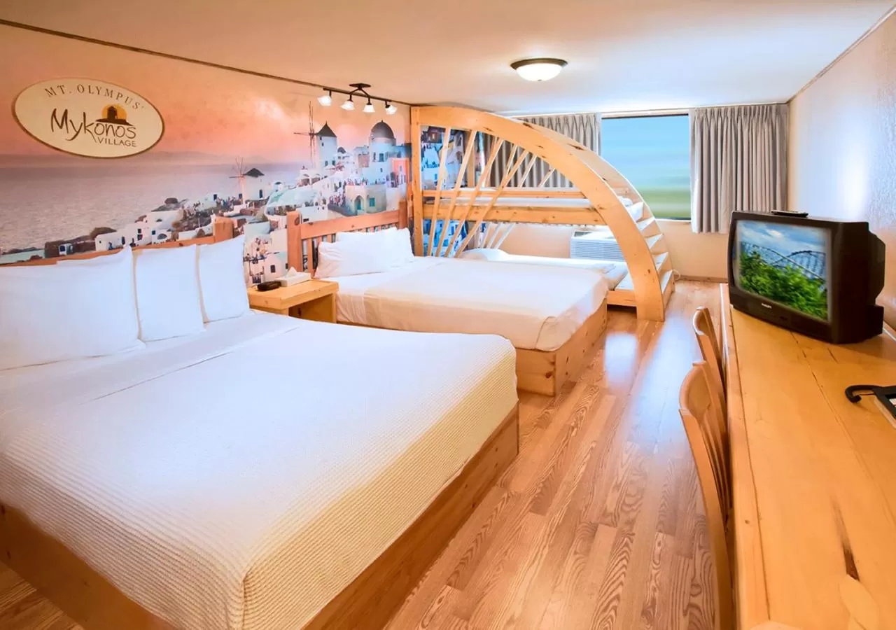 Photo of the whole room, Bed in MT. OLYMPUS WATER PARK AND THEME PARK RESORT