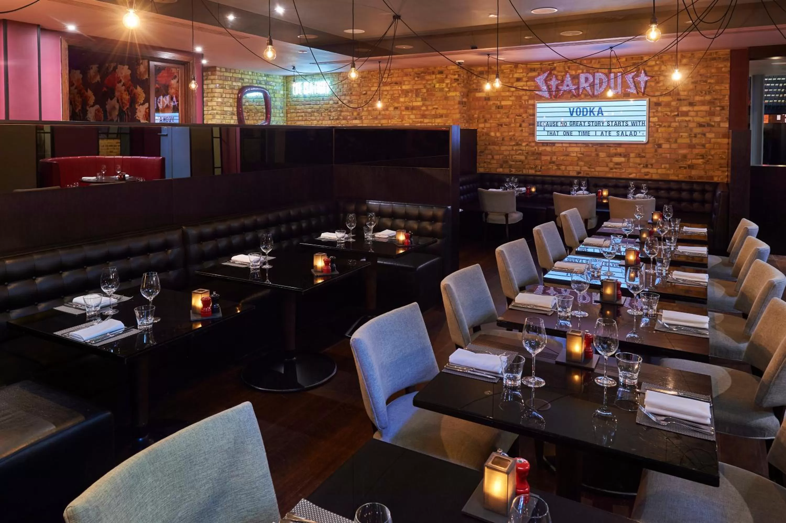 Restaurant/places to eat in Malmaison London