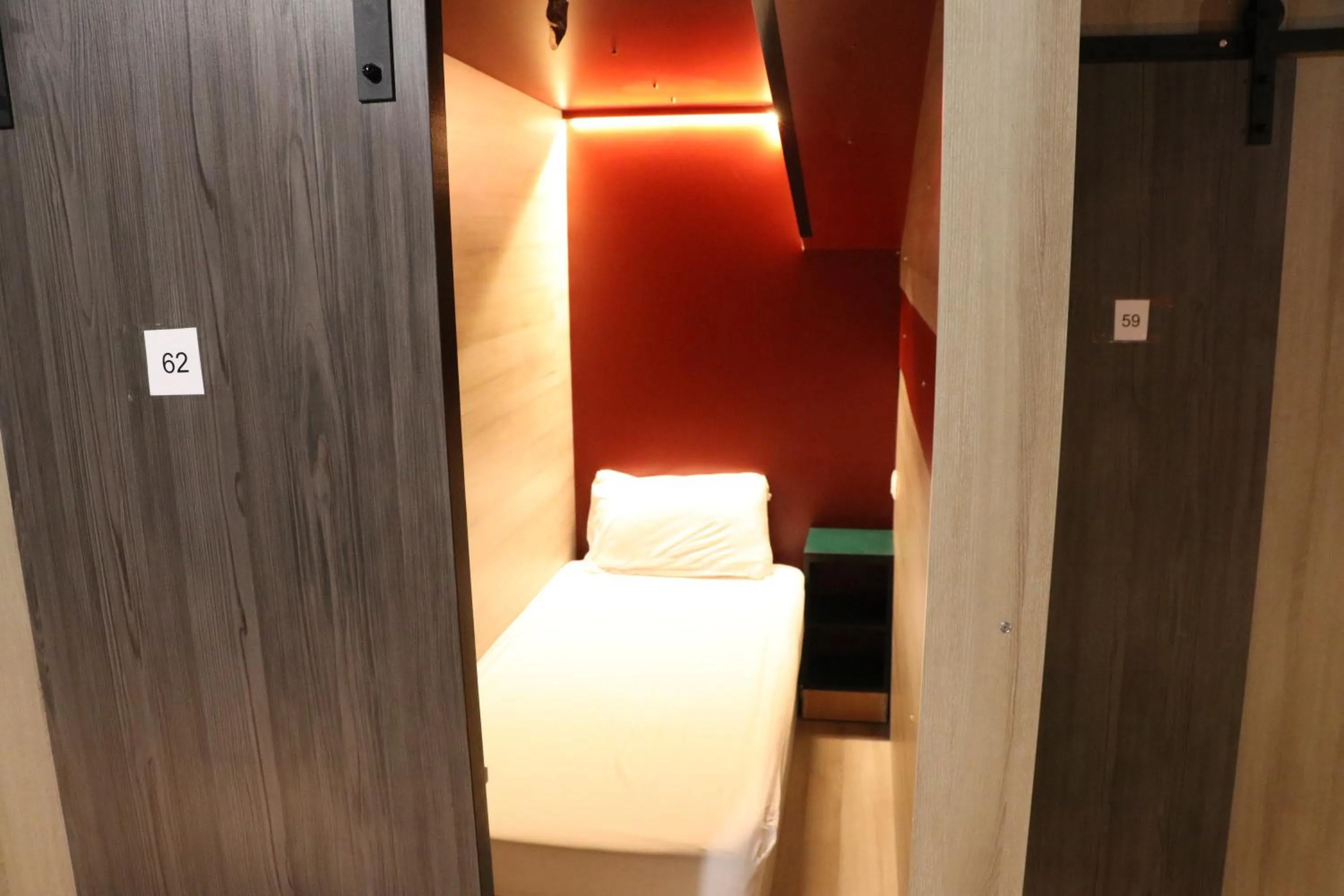 Bed in Cinema Hostel Jerusalem