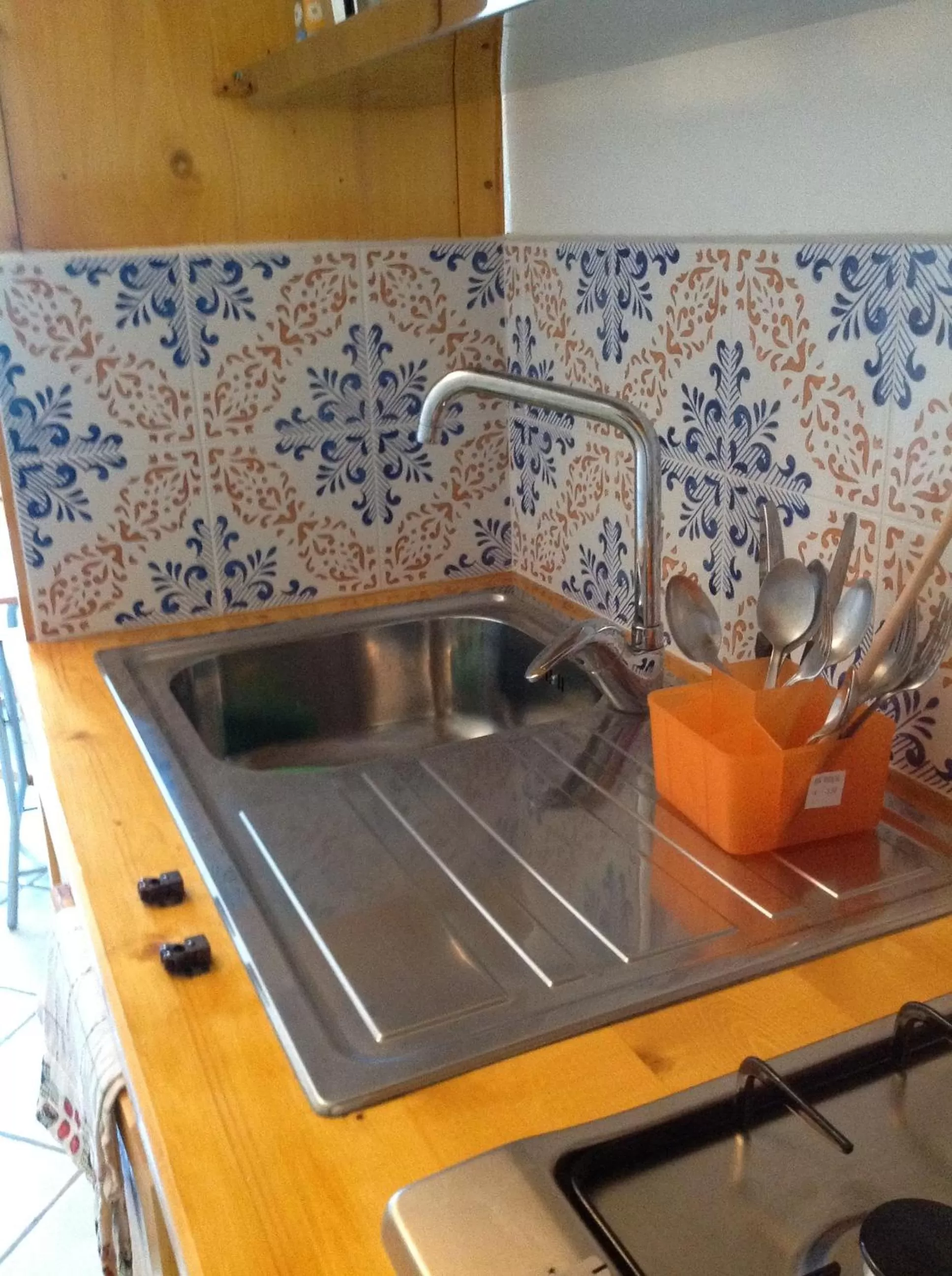 Kitchen or kitchenette in Lo Nardo Accommodation