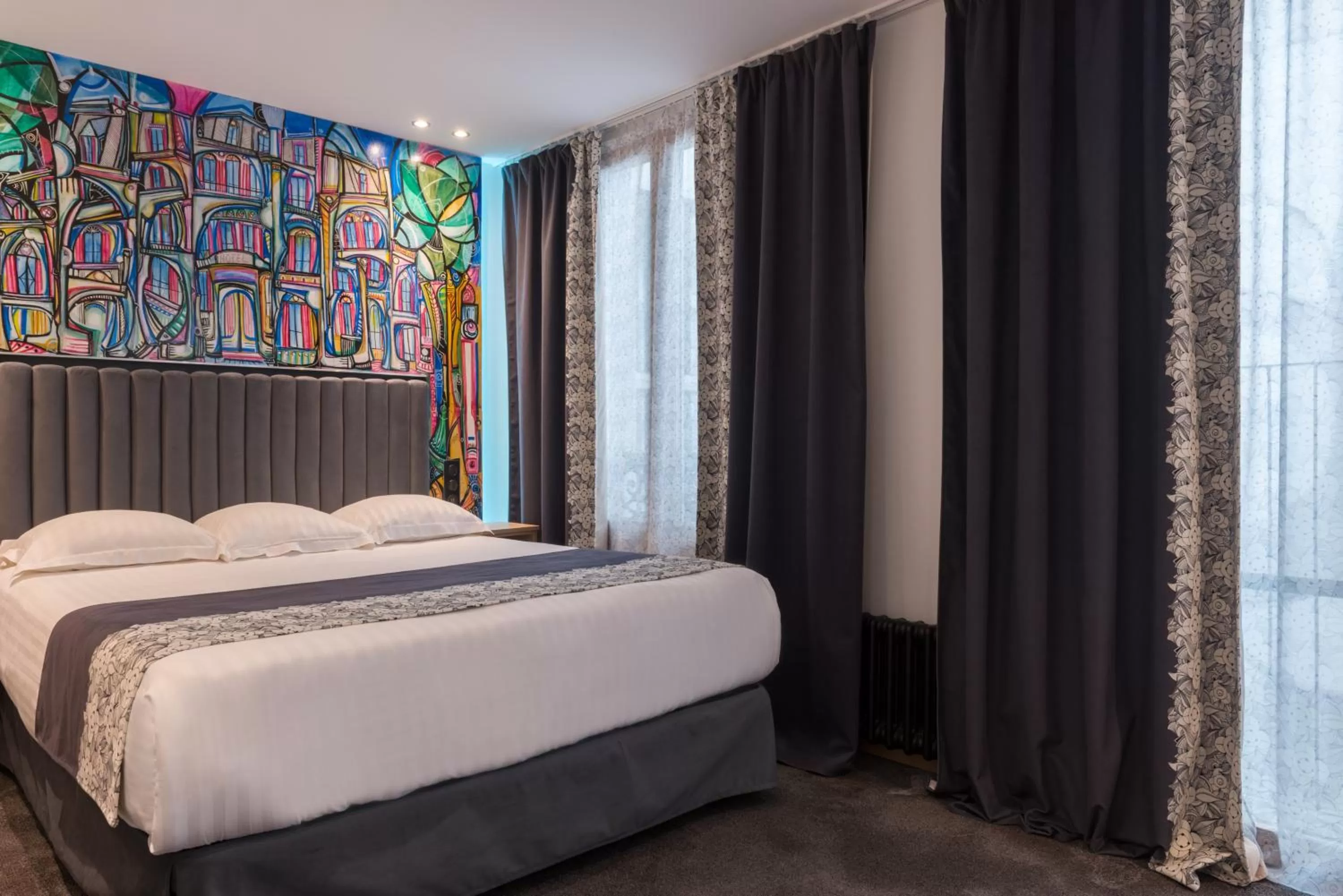 Photo of the whole room, Bed in Hotel Aida Opera