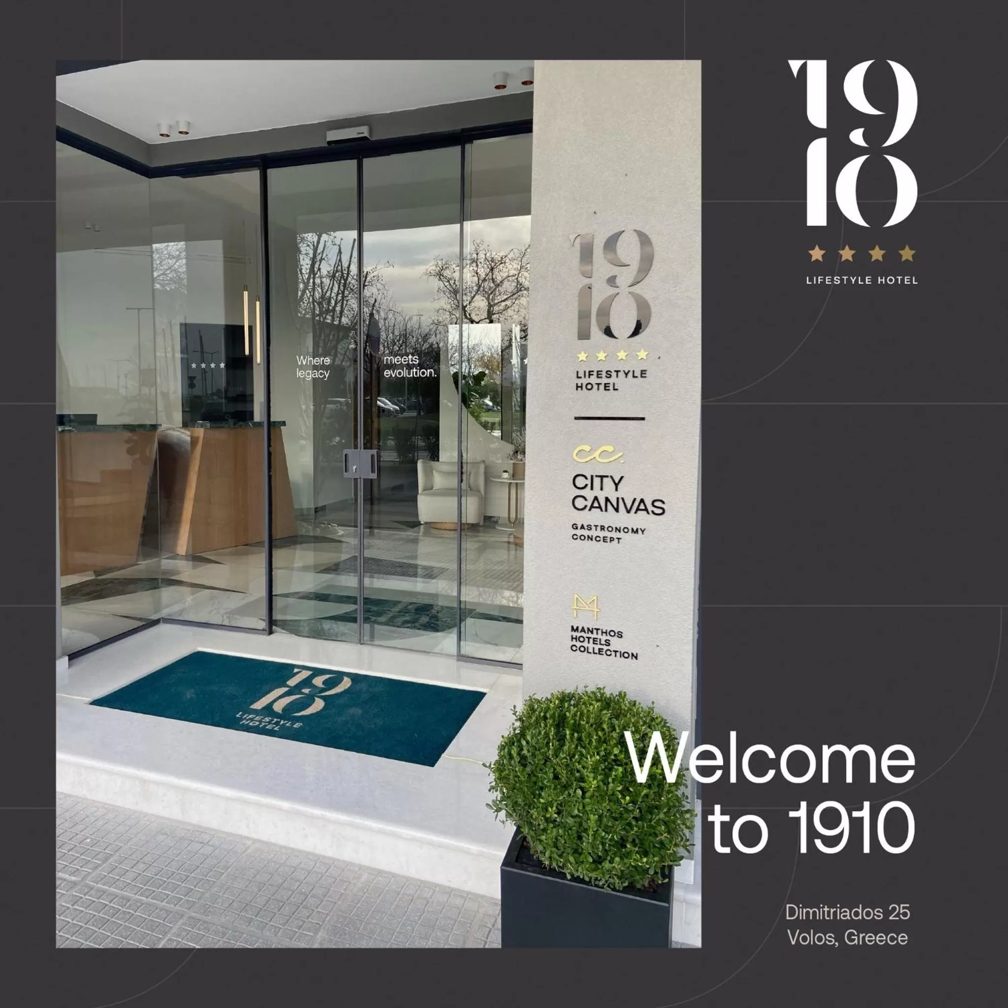 Facade/entrance in 1910 Lifestyle Hotel