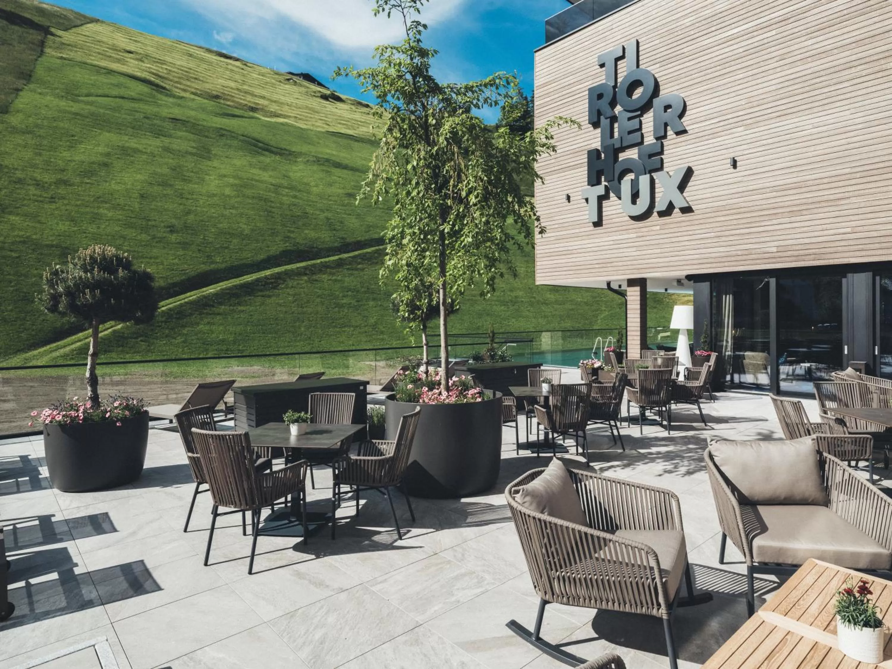 Balcony/Terrace in Hotel Tirolerhof 4 Sterne Superior