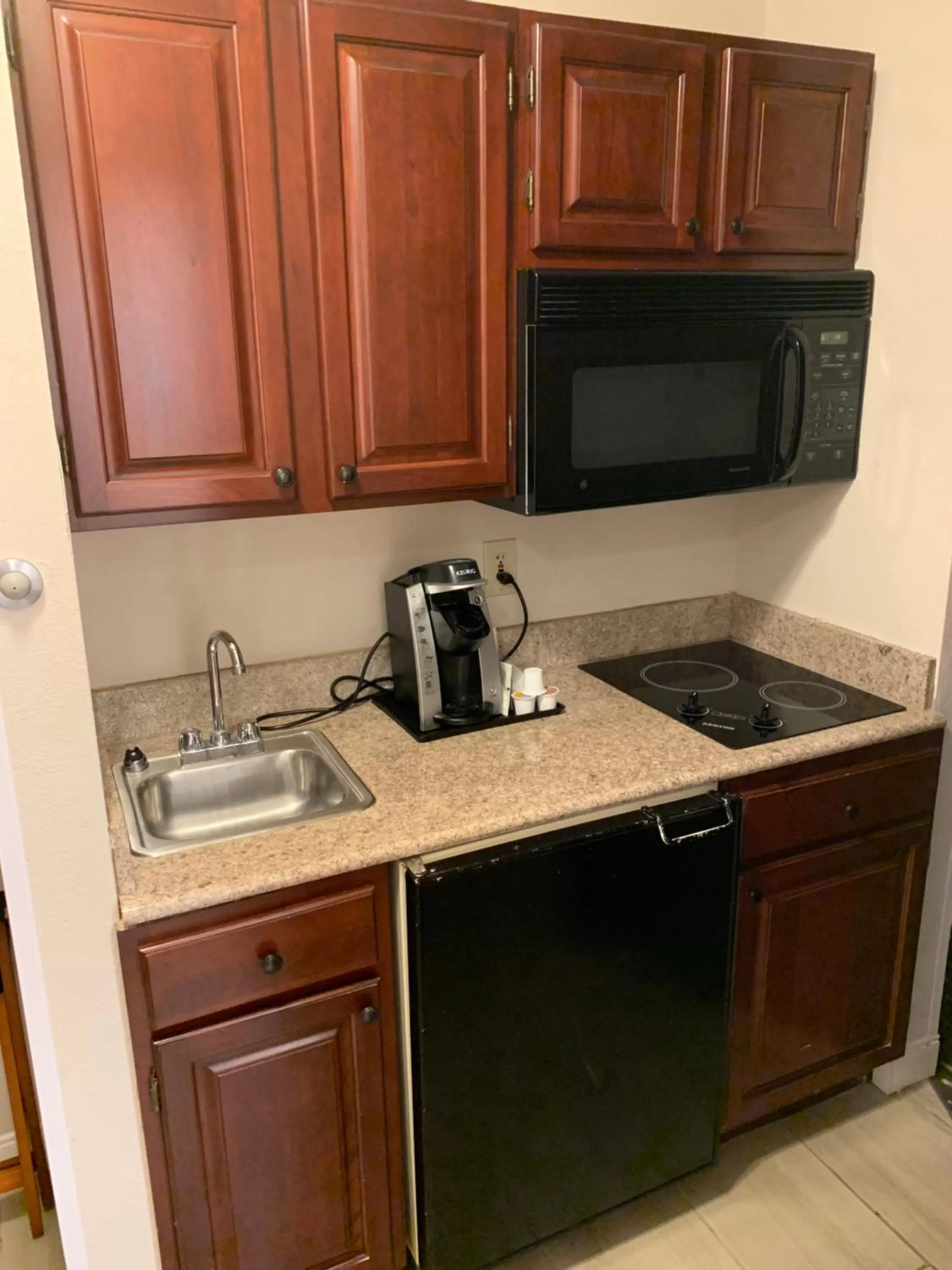 Kitchen or kitchenette in Wingate by Wyndham Brighton