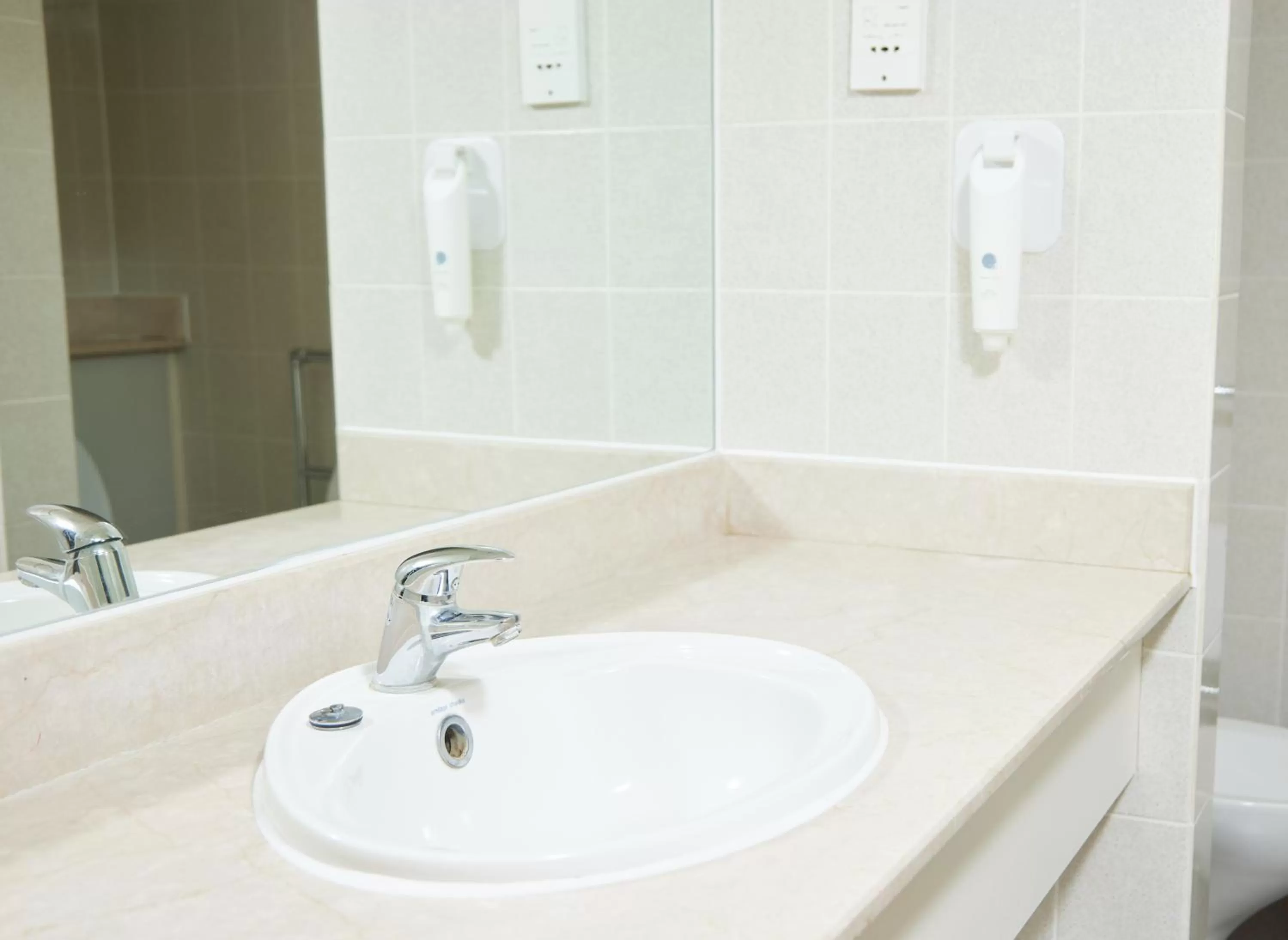 Bathroom in Bell by Greene King Inns