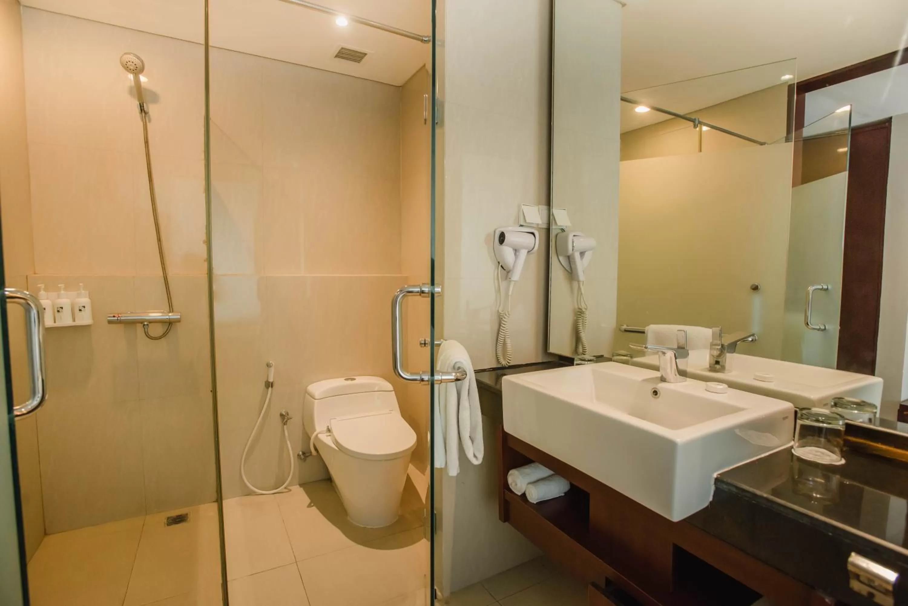 Bathroom in Swiss-Belresort Watu Jimbar