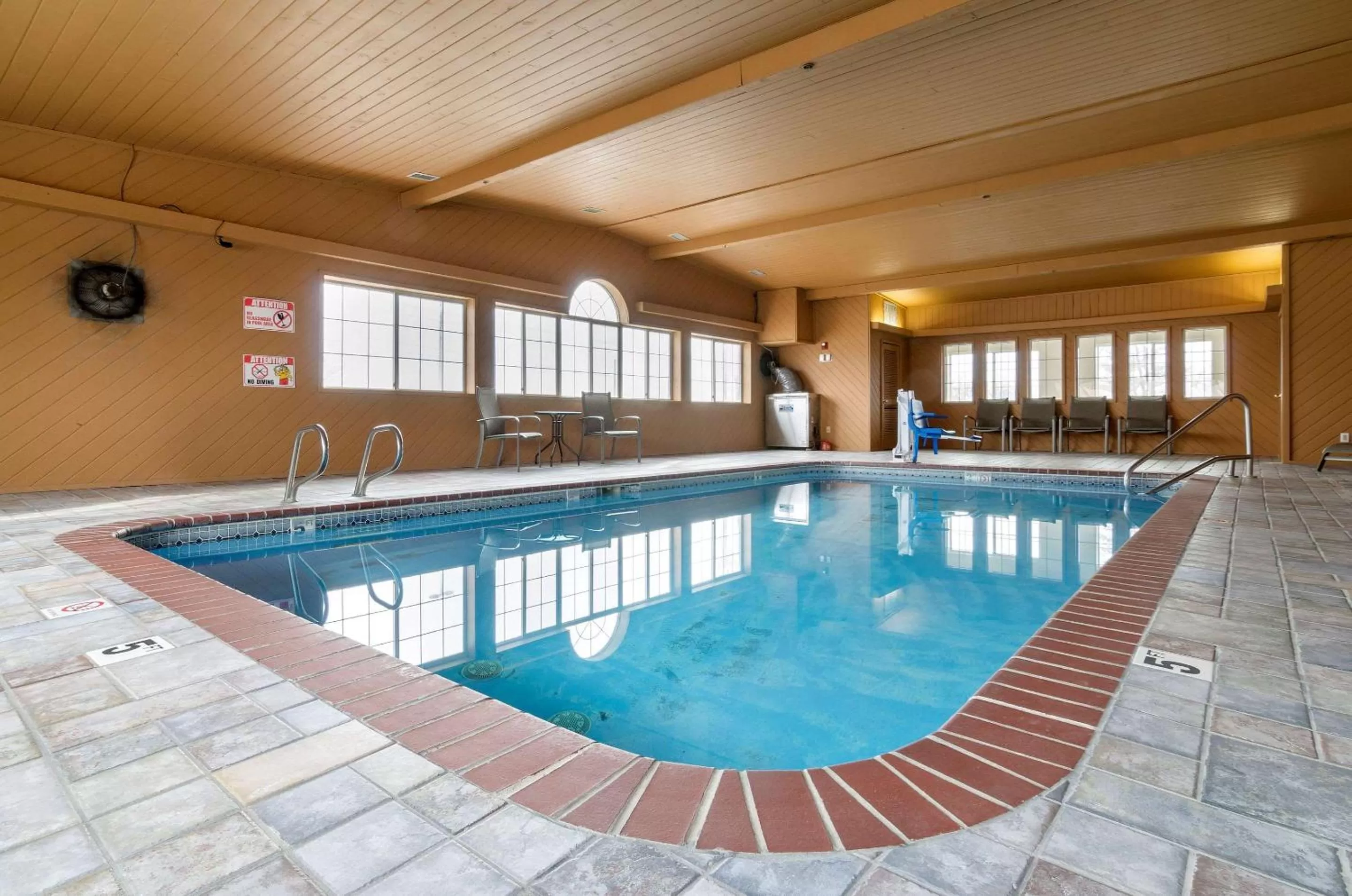 On site in Quality Inn Osceola