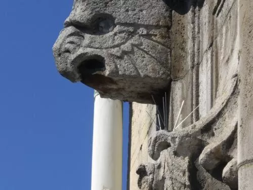 Decorative detail in Hotel Continental