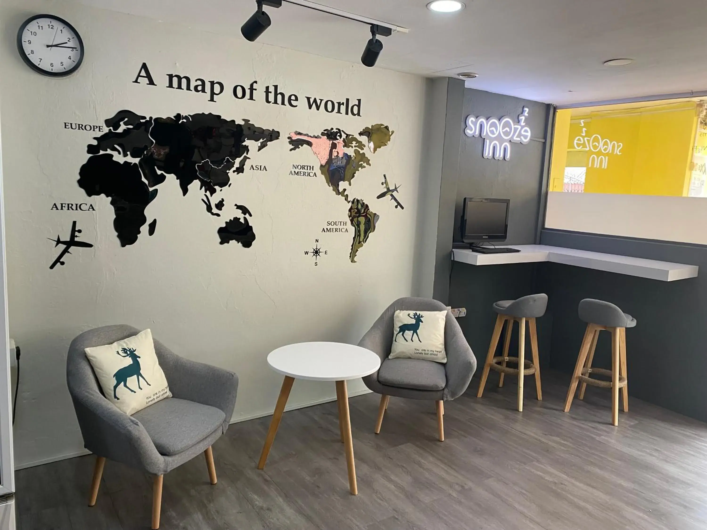 Lobby or reception in Kawan Hostel Lobby or reception in Kawan Hostel