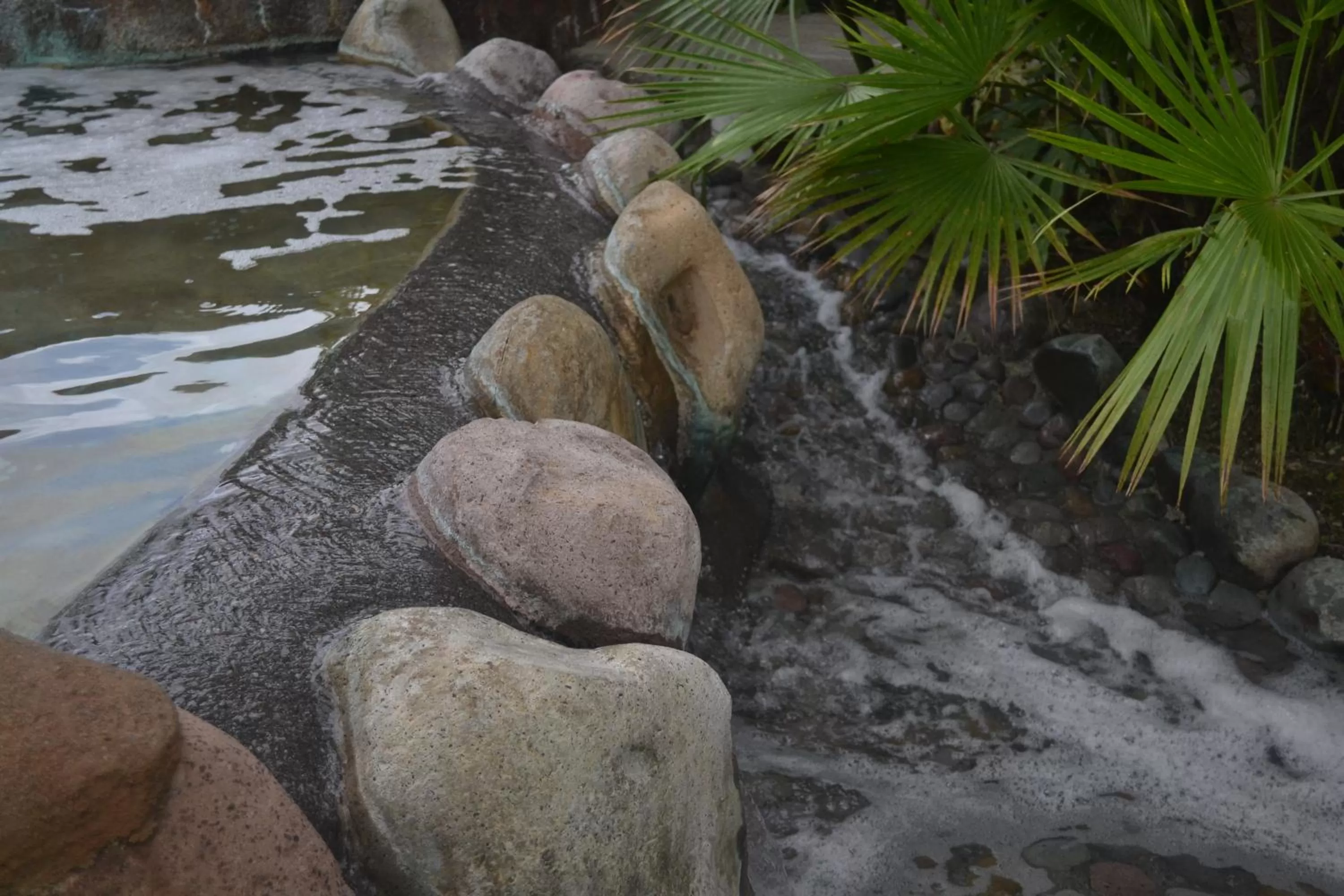 Hot Spring Bath in Volcano Lodge, Hotel & Thermal Experience