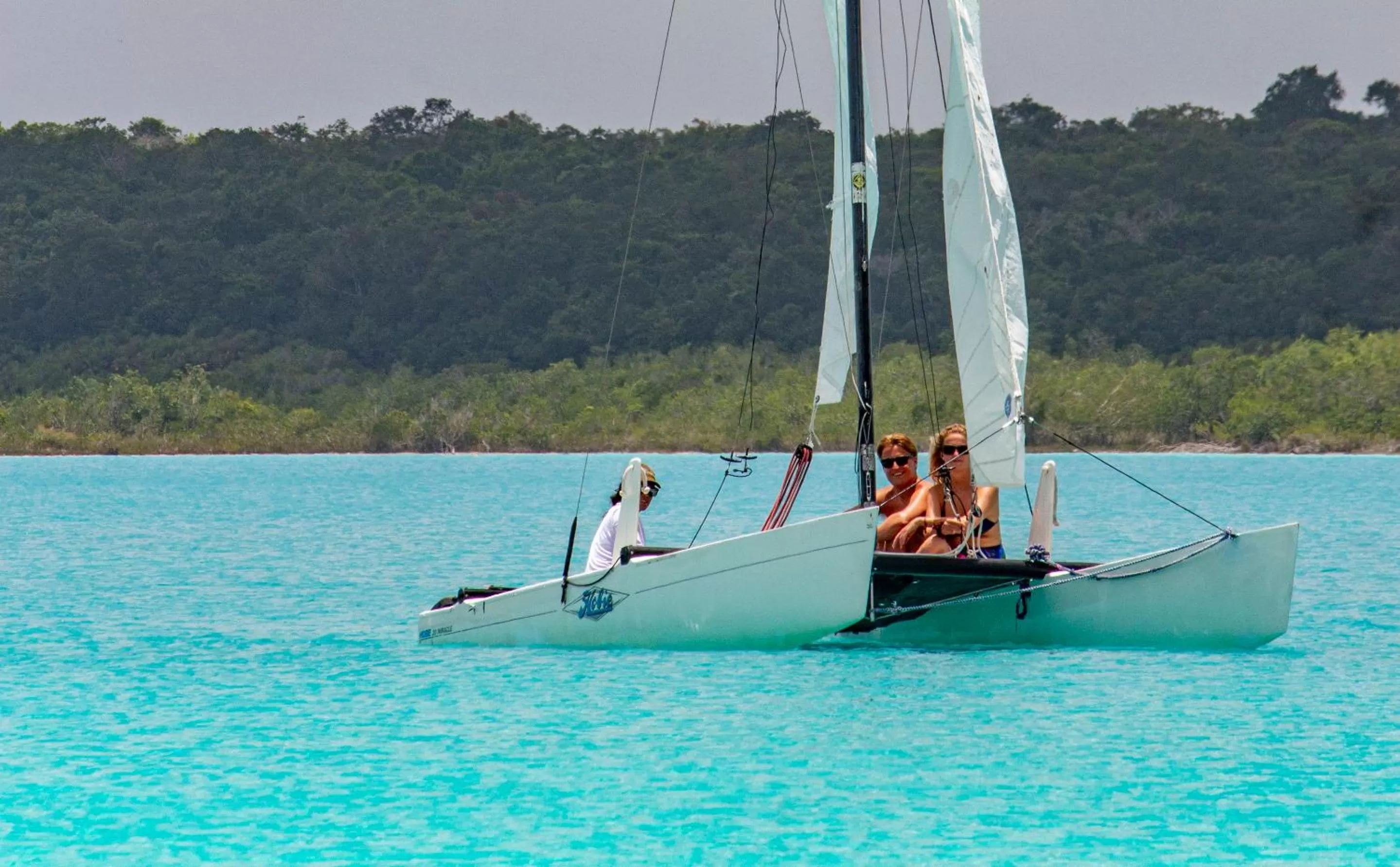 Off site in El Búho Lagoon Bacalar