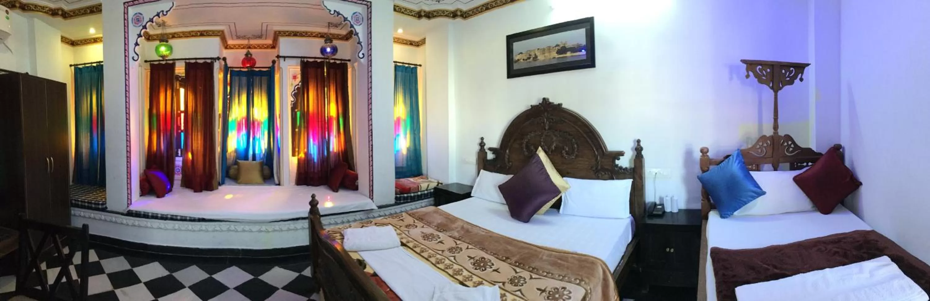 Photo of the whole room in Hotel Panorama Haveli