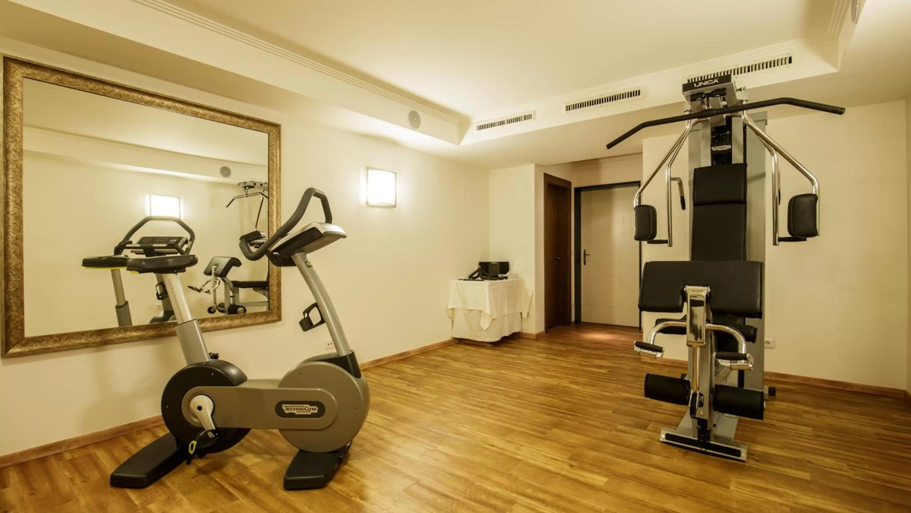 Fitness centre/facilities in Hotel Plattenhof