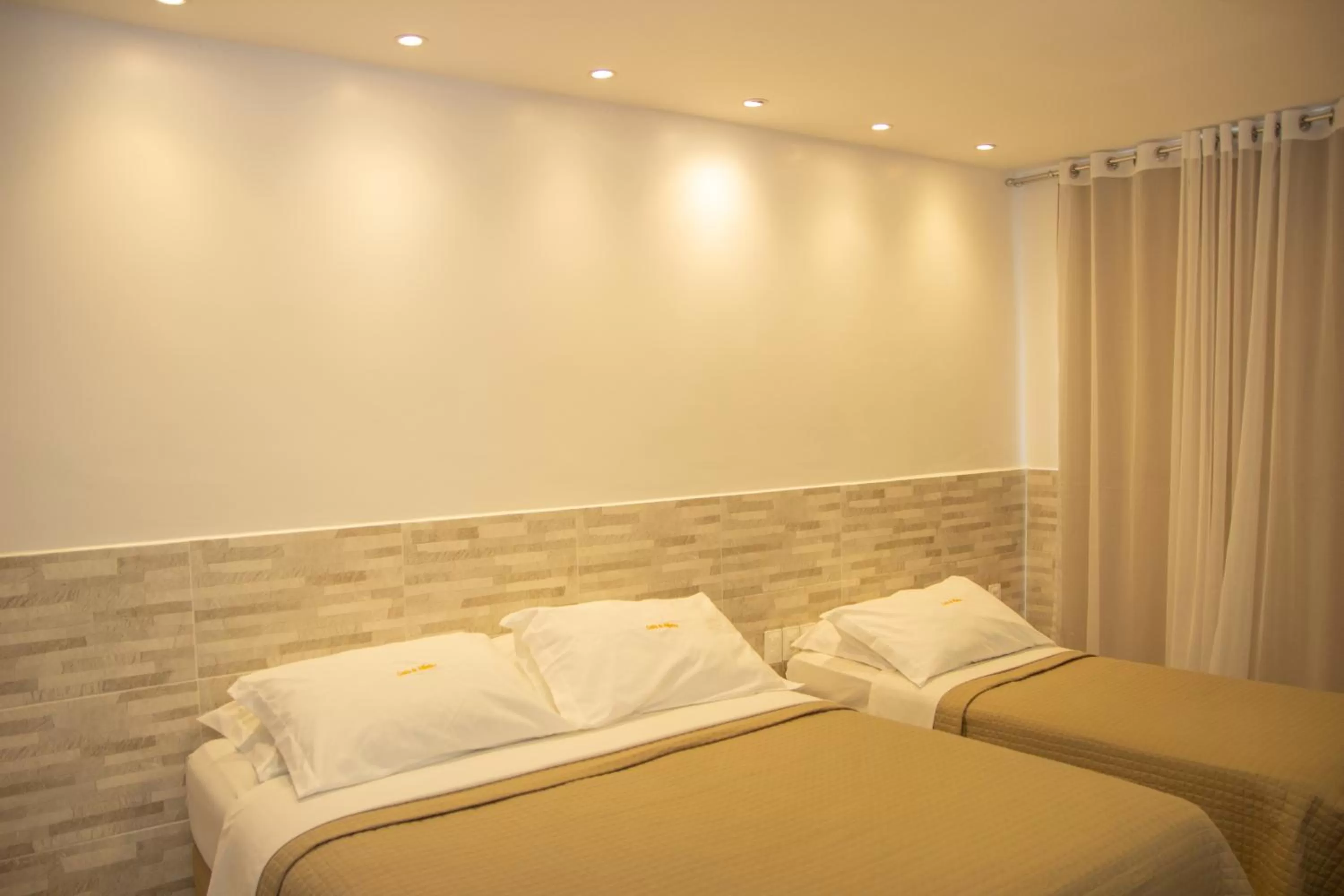 Bed in Hotel Costa do Atlântico