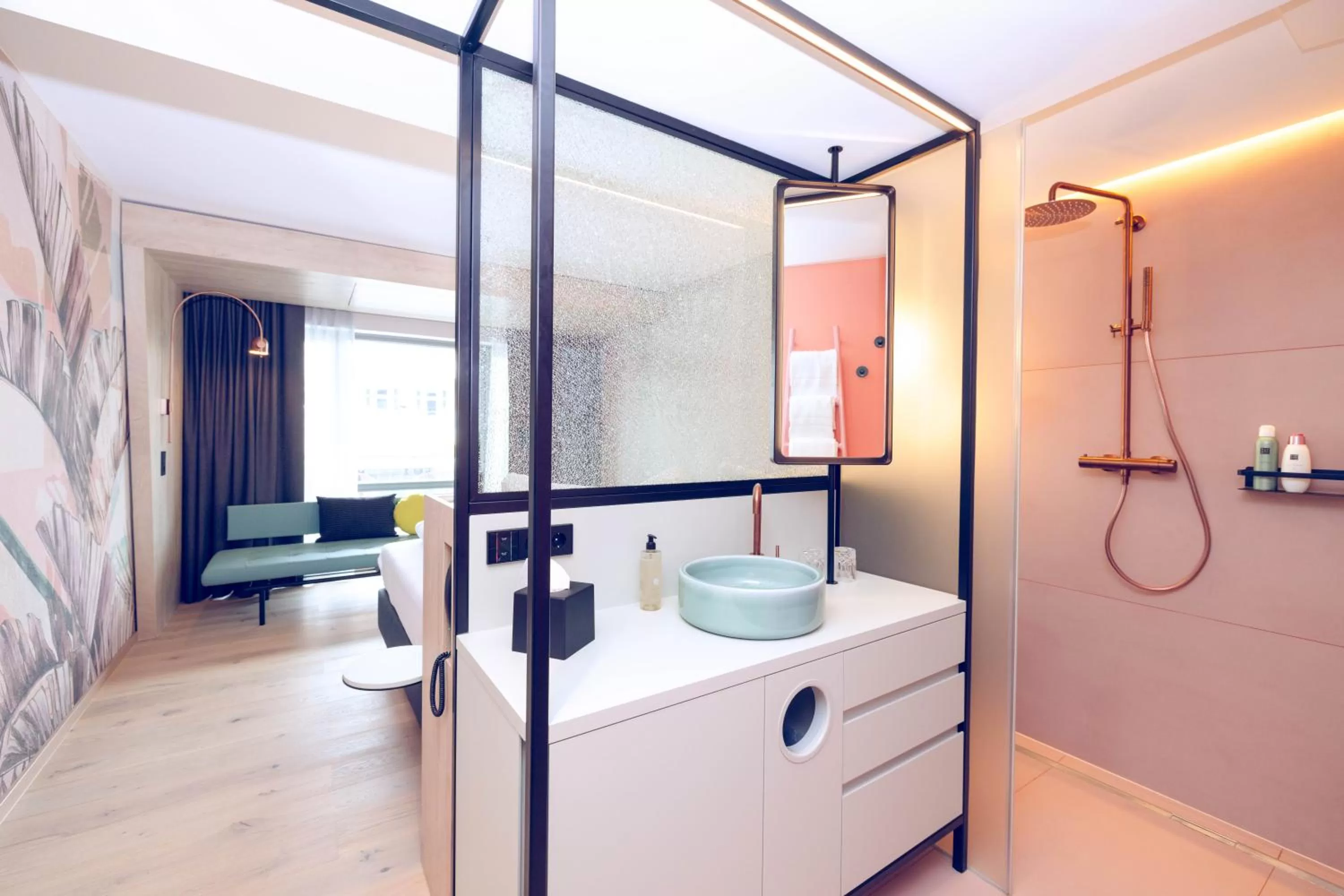 Bathroom in The Flamingo