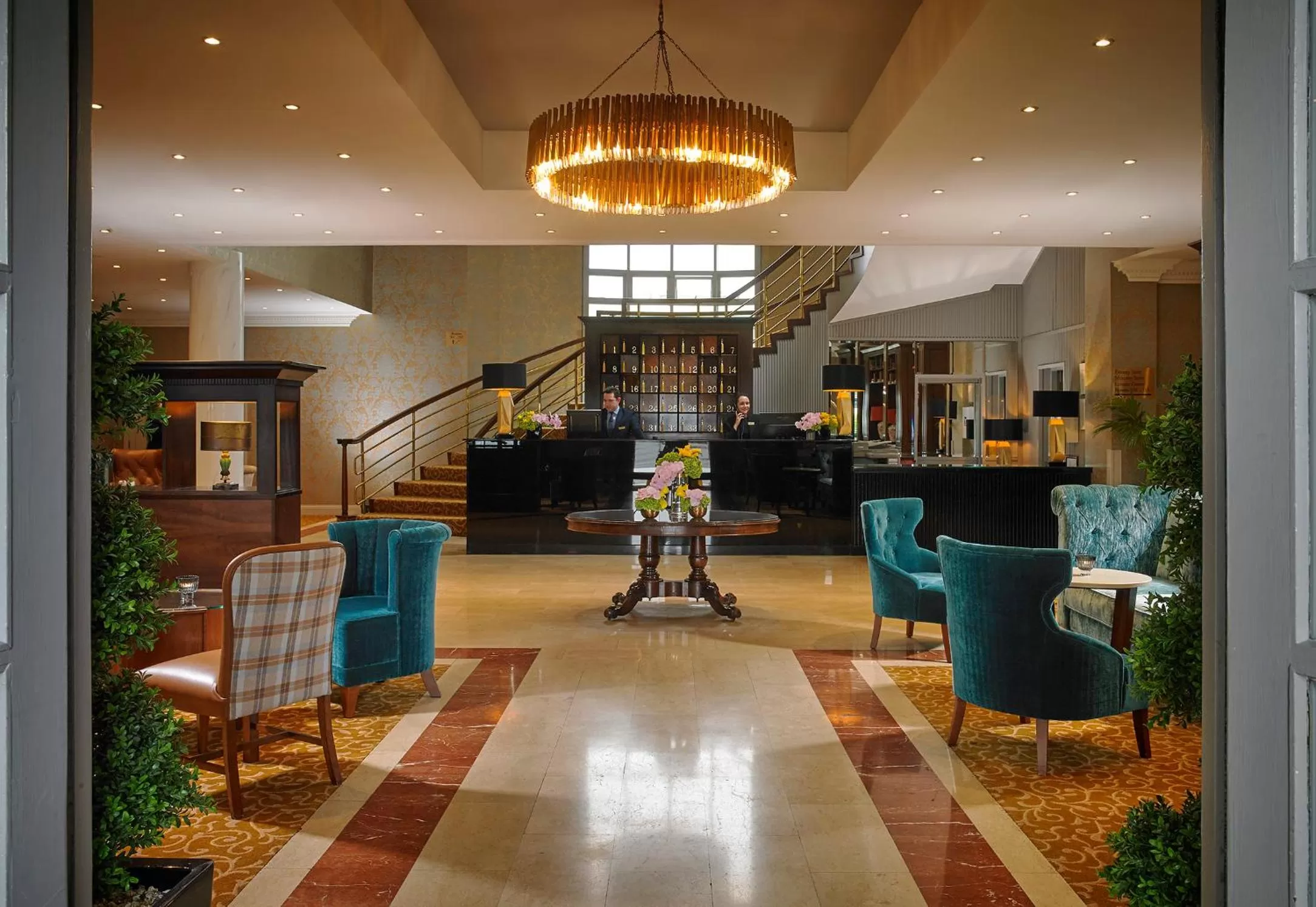 Lobby or reception in The Park Hotel Dungarvan