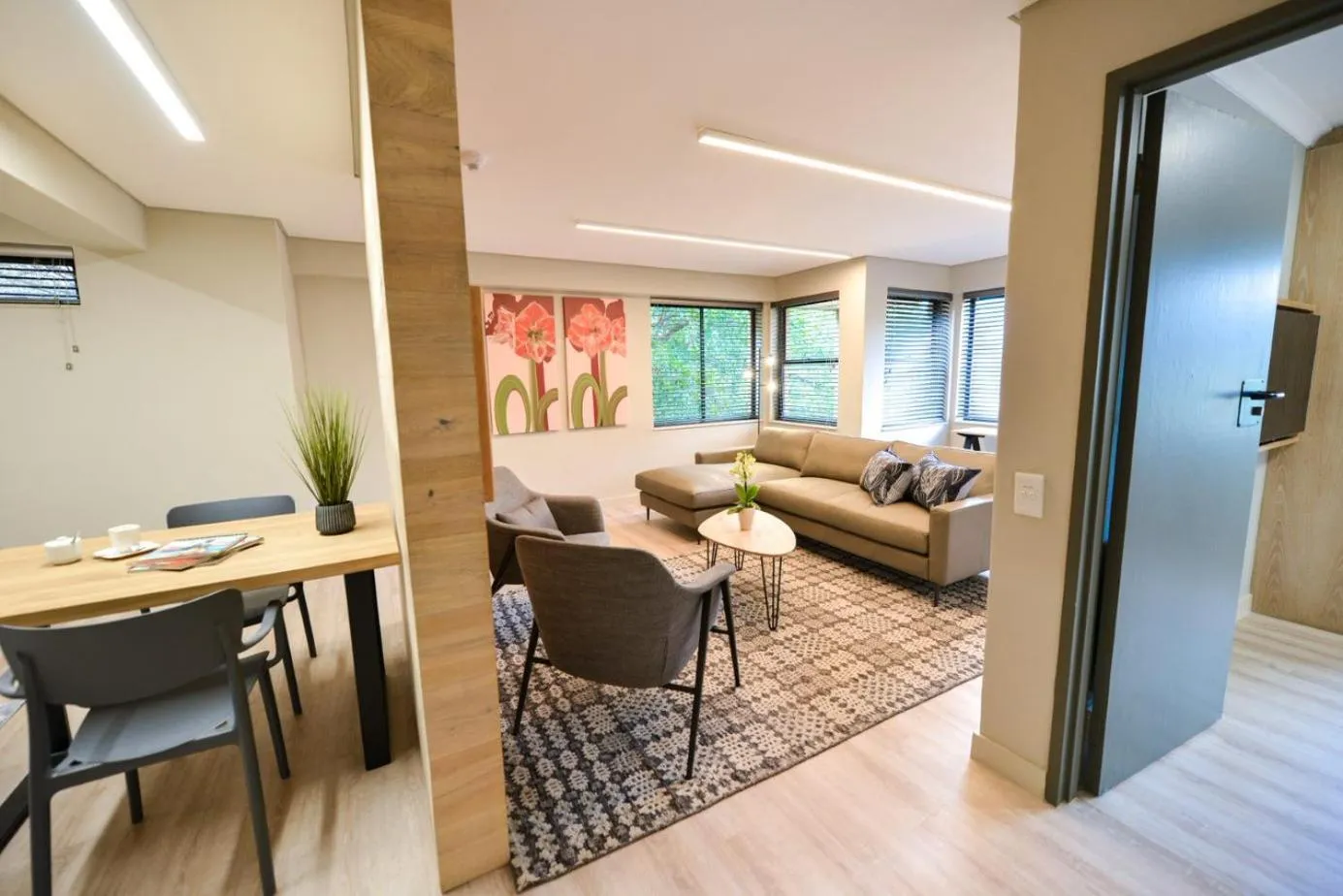 Living room in All Africa House (University Of Cape Town)