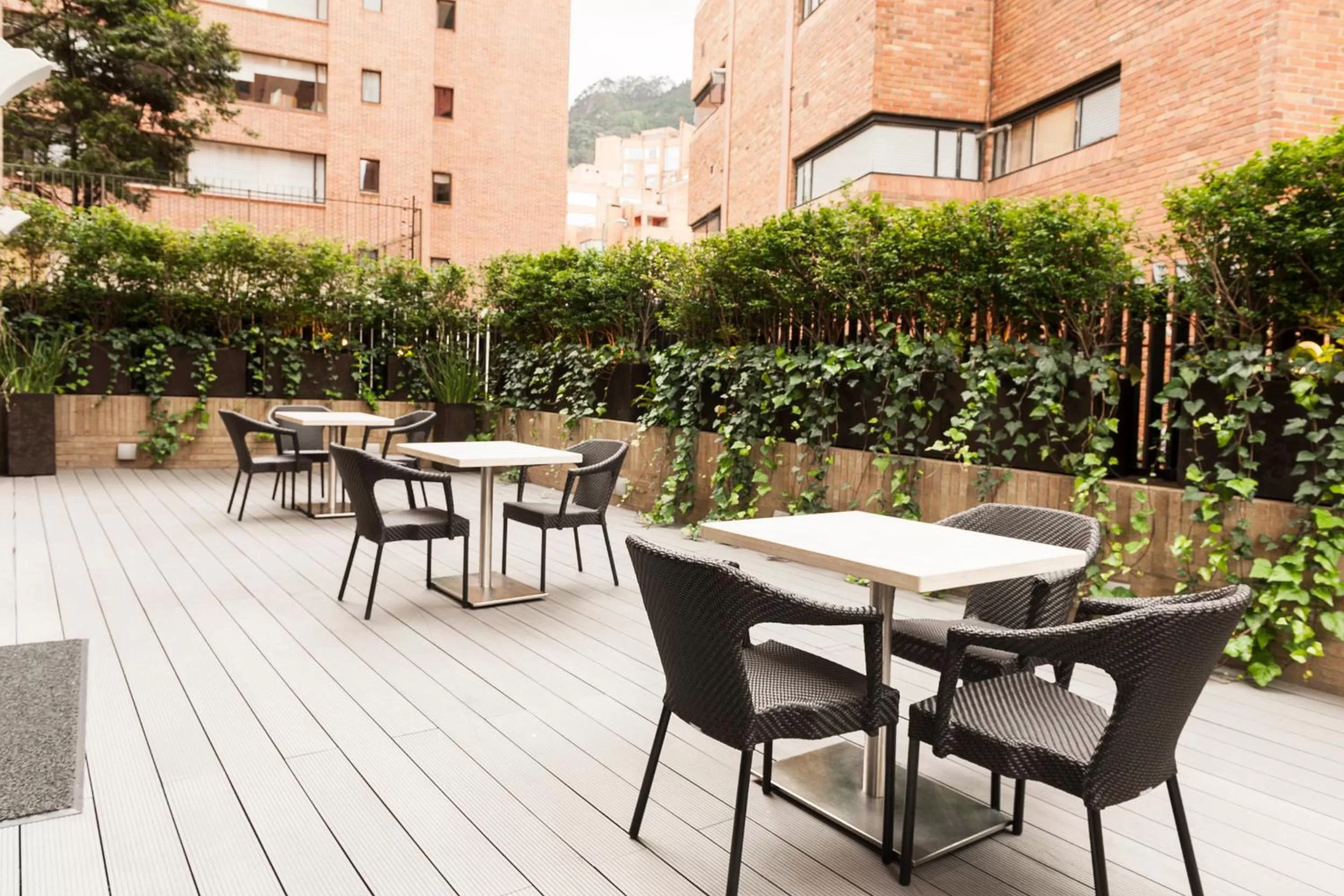 Balcony/Terrace in bs Rosales Hotel