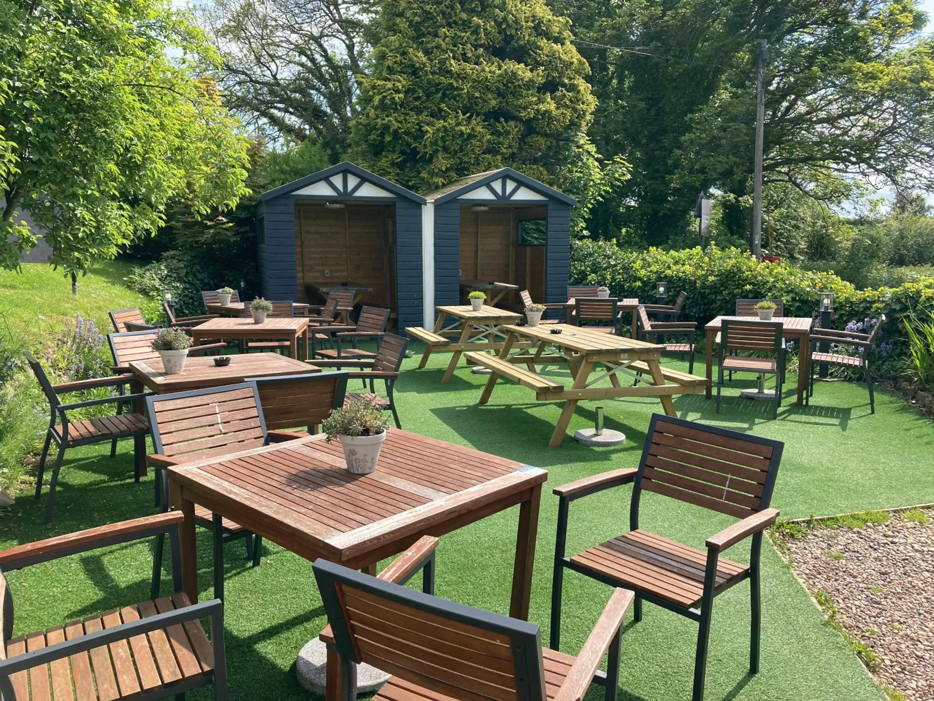 Garden in The Stork Hotel