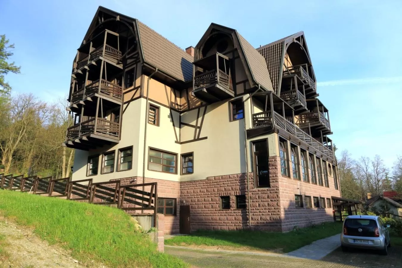 Facade/entrance in Boutique Hotel Sudetia - Medical & SPA