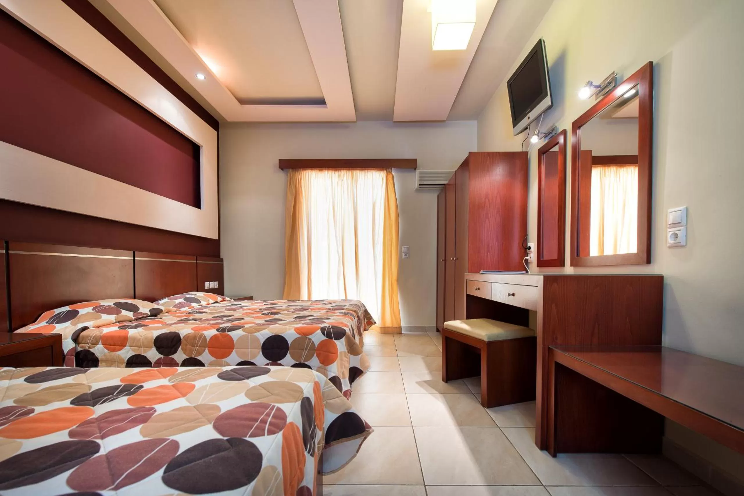 Bed in Canadian Hotel