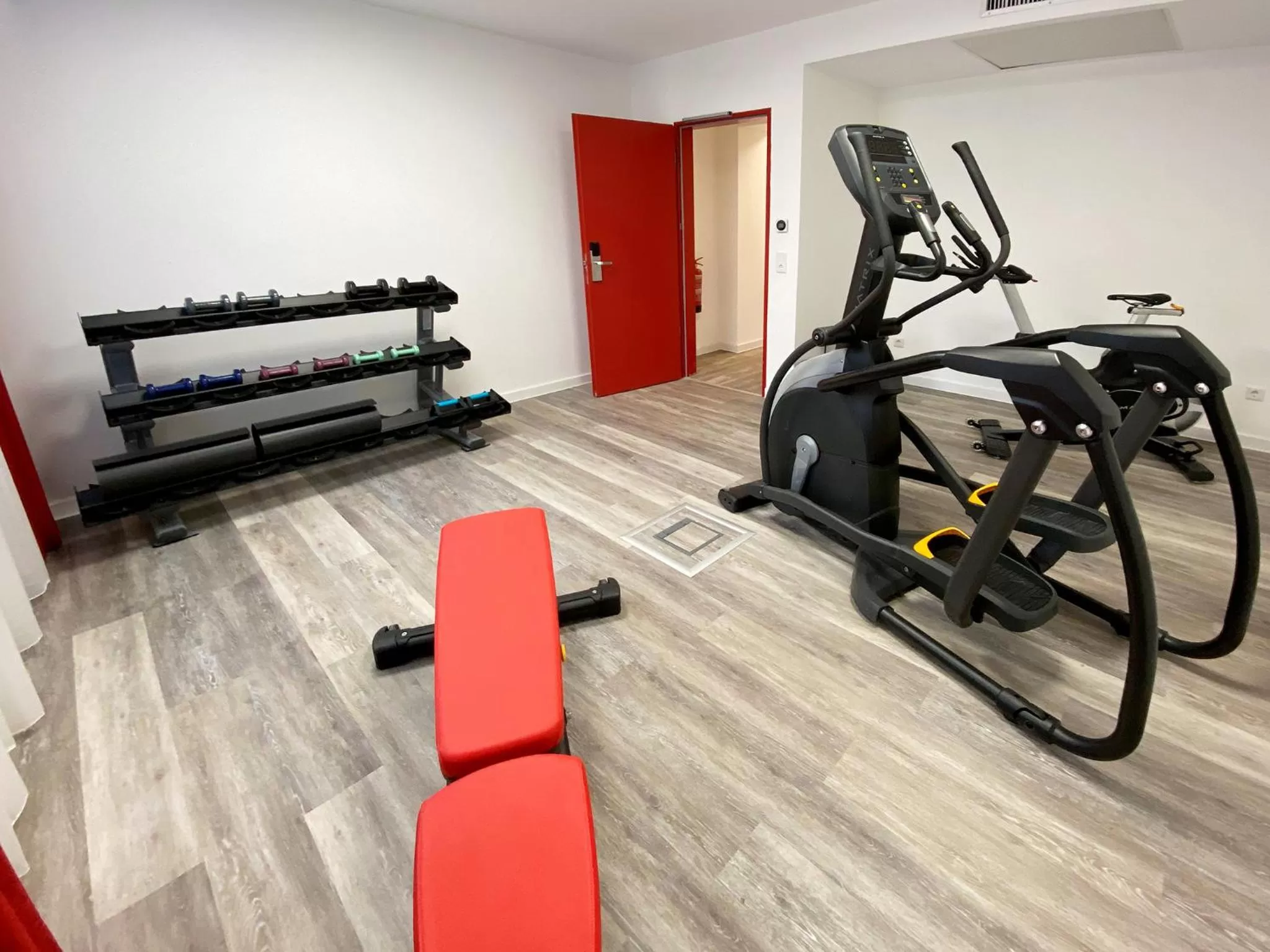 Fitness centre/facilities in DORMERO Hotel Darmstadt