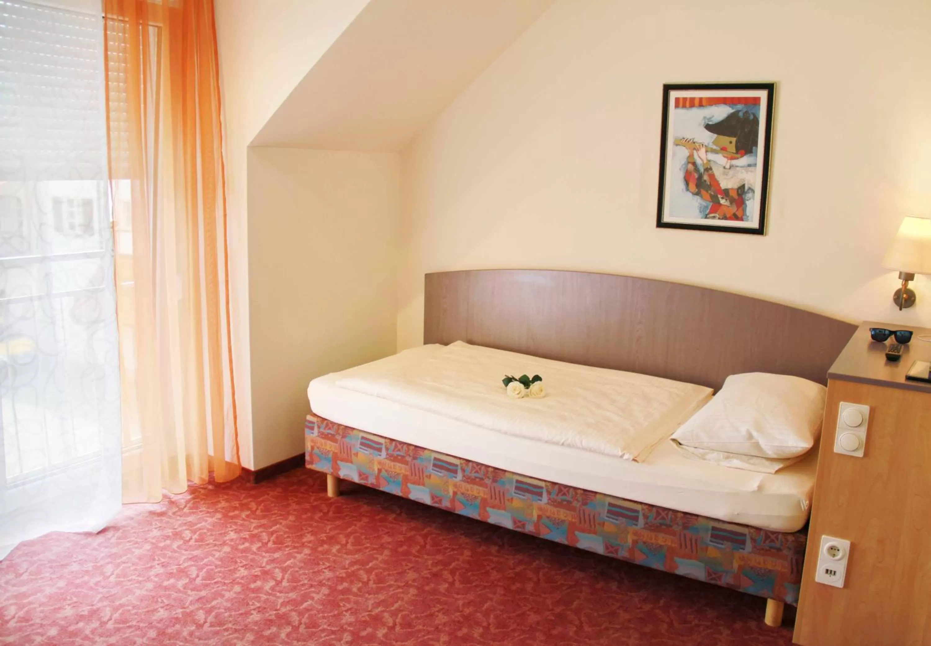 Photo of the whole room, Bed in Hotel Gasthof Krone
