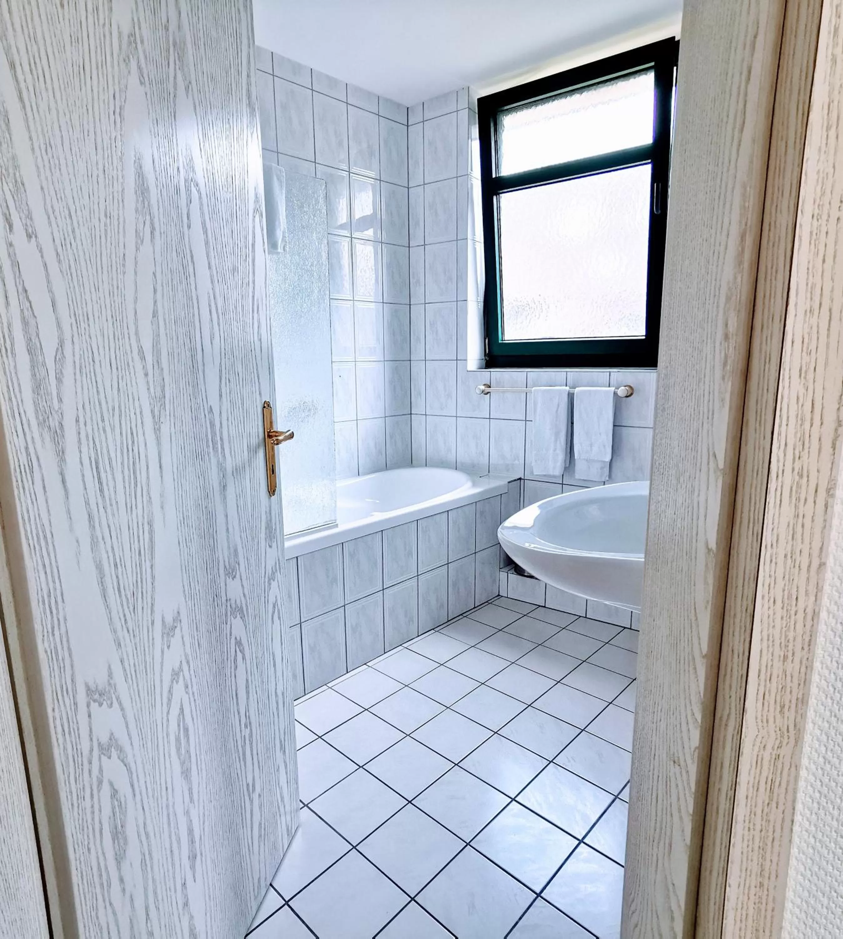 Bathroom in Höhen Hotel Viersen