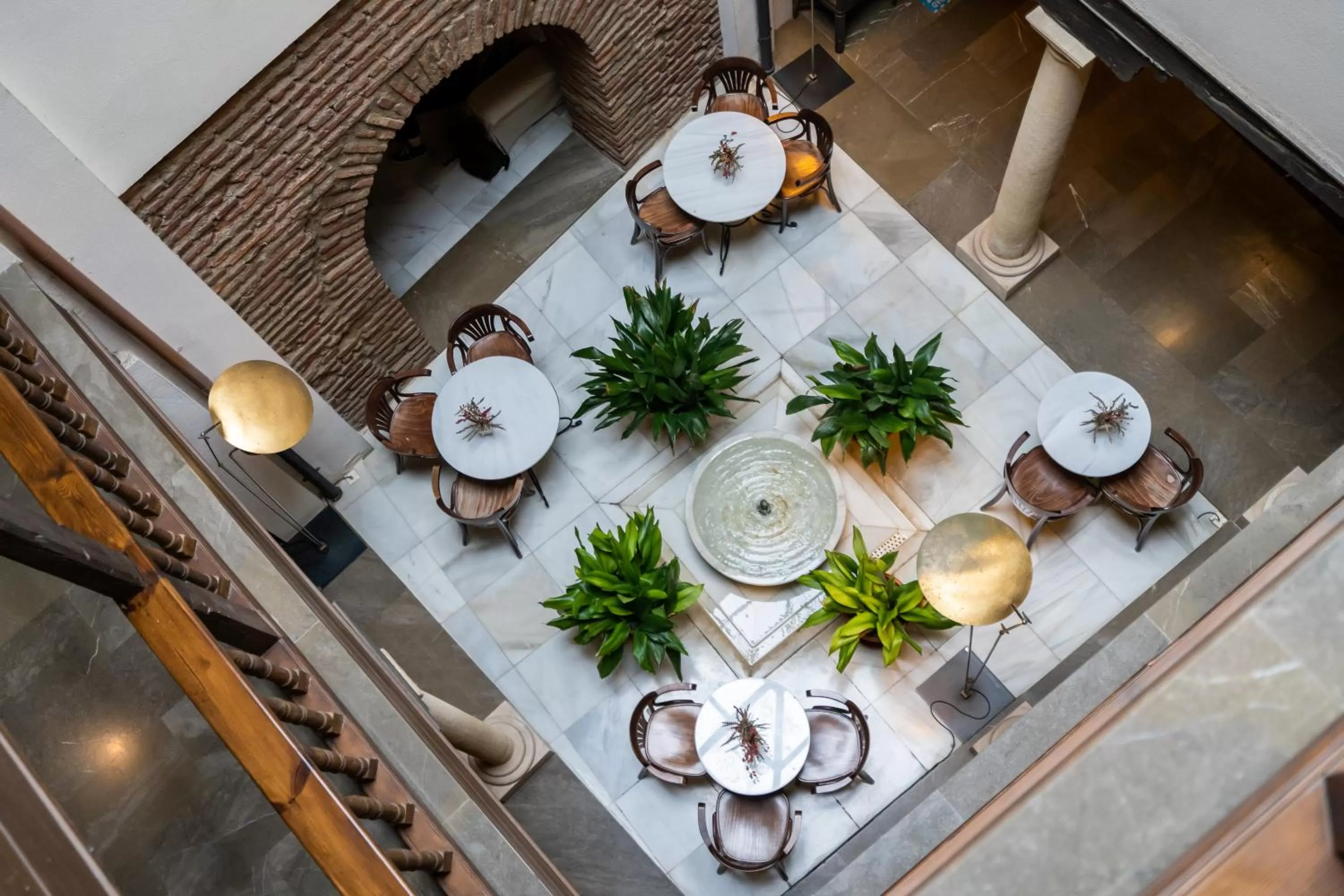 Inner courtyard view in YIT Abentofail